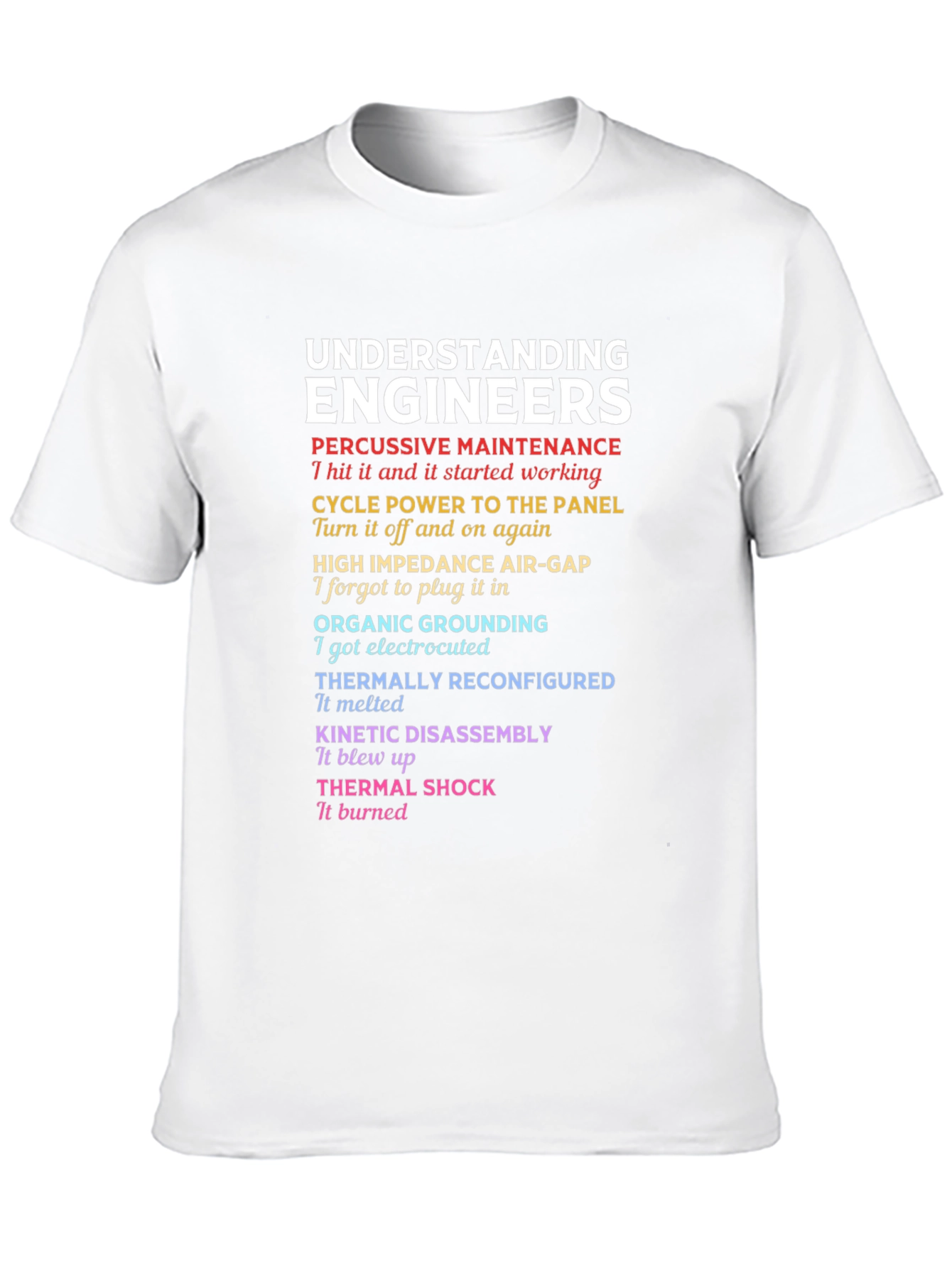 Engineer Humor T-Shirt - Funny Engineering Tee