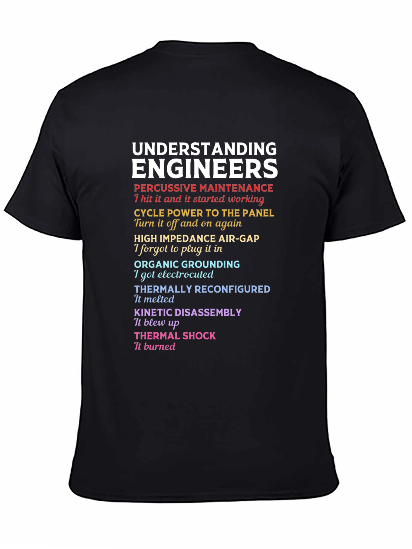 Engineer Humor T-Shirt - Funny Engineering Tee