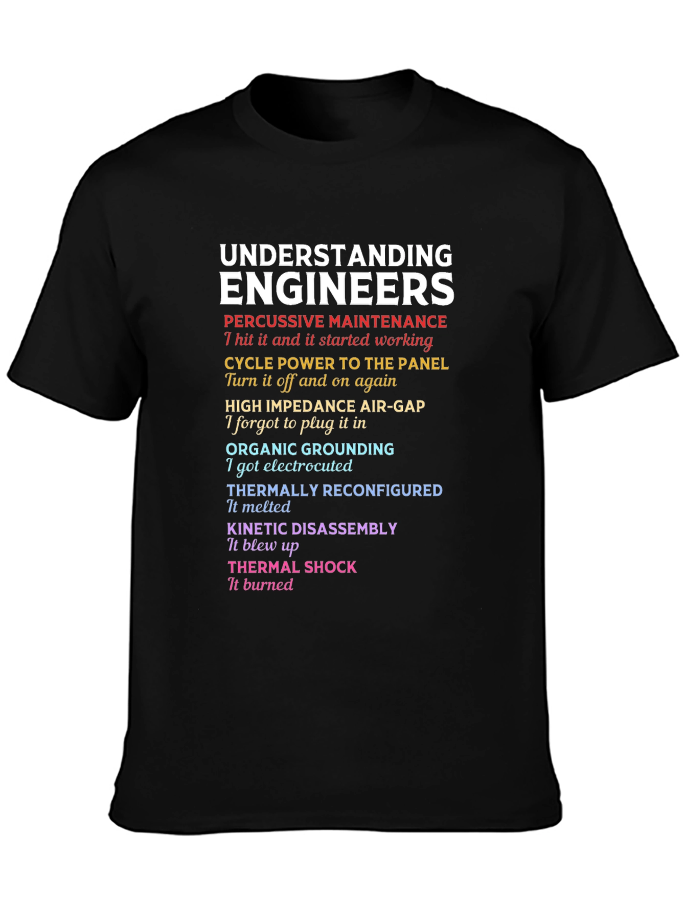Engineer Humor T-Shirt - Funny Engineering Tee
