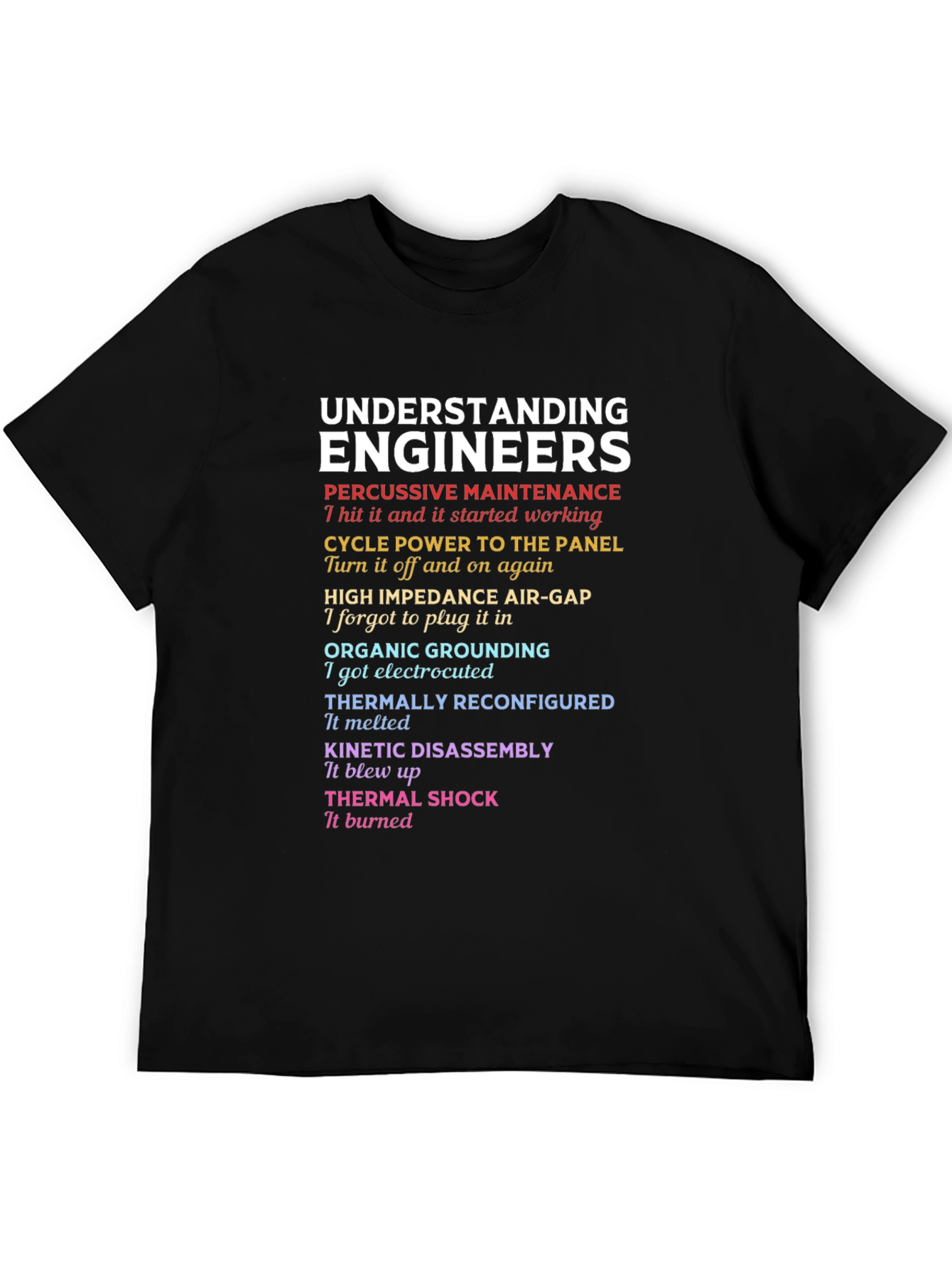 Engineer Humor T-Shirt - Funny Engineering Tee