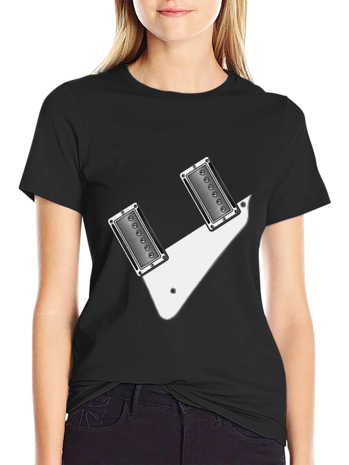 Guitar Pickup T-Shirt - Rock & Roll Graphic Tee