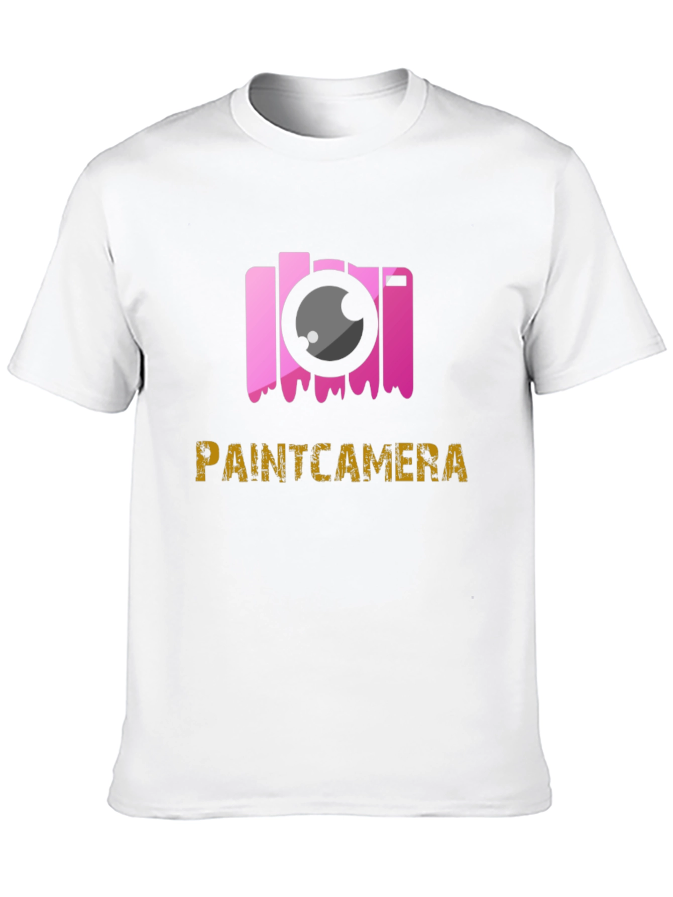Paint Camera Black Tee