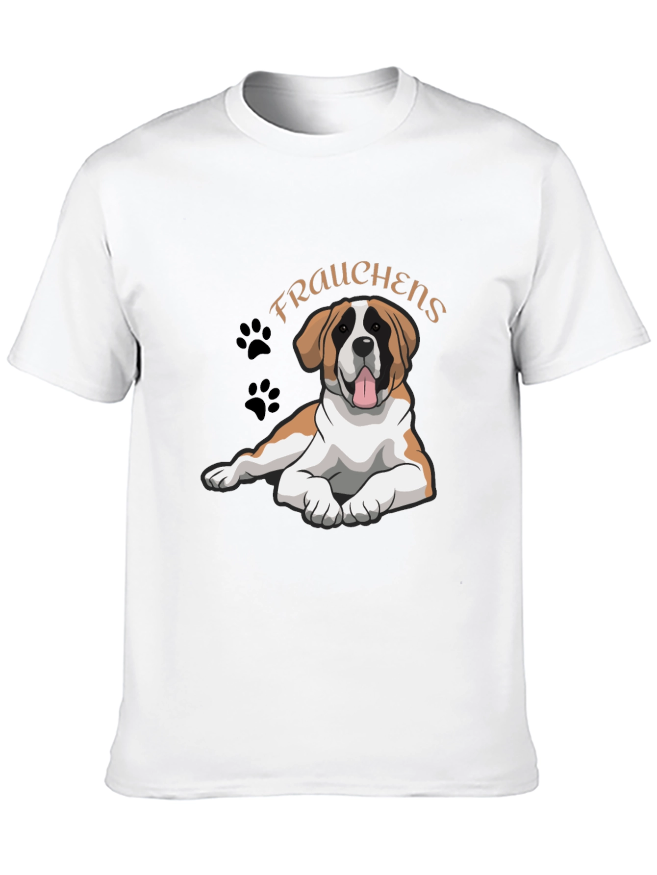 Frauchens Dog T-Shirt Cute Pet Lover Tee
