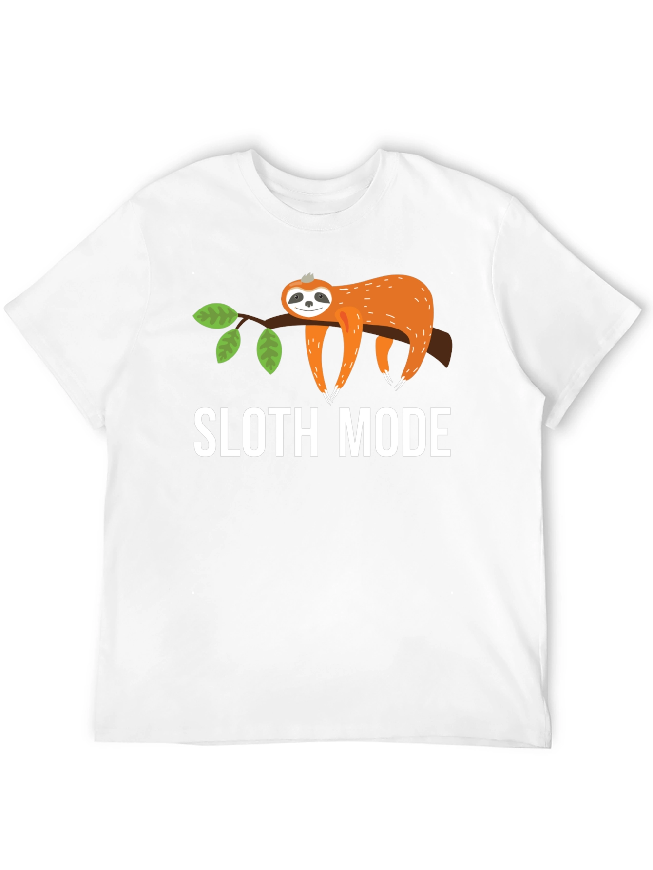 Sloth Mode Graphic Tee - Relaxed Style