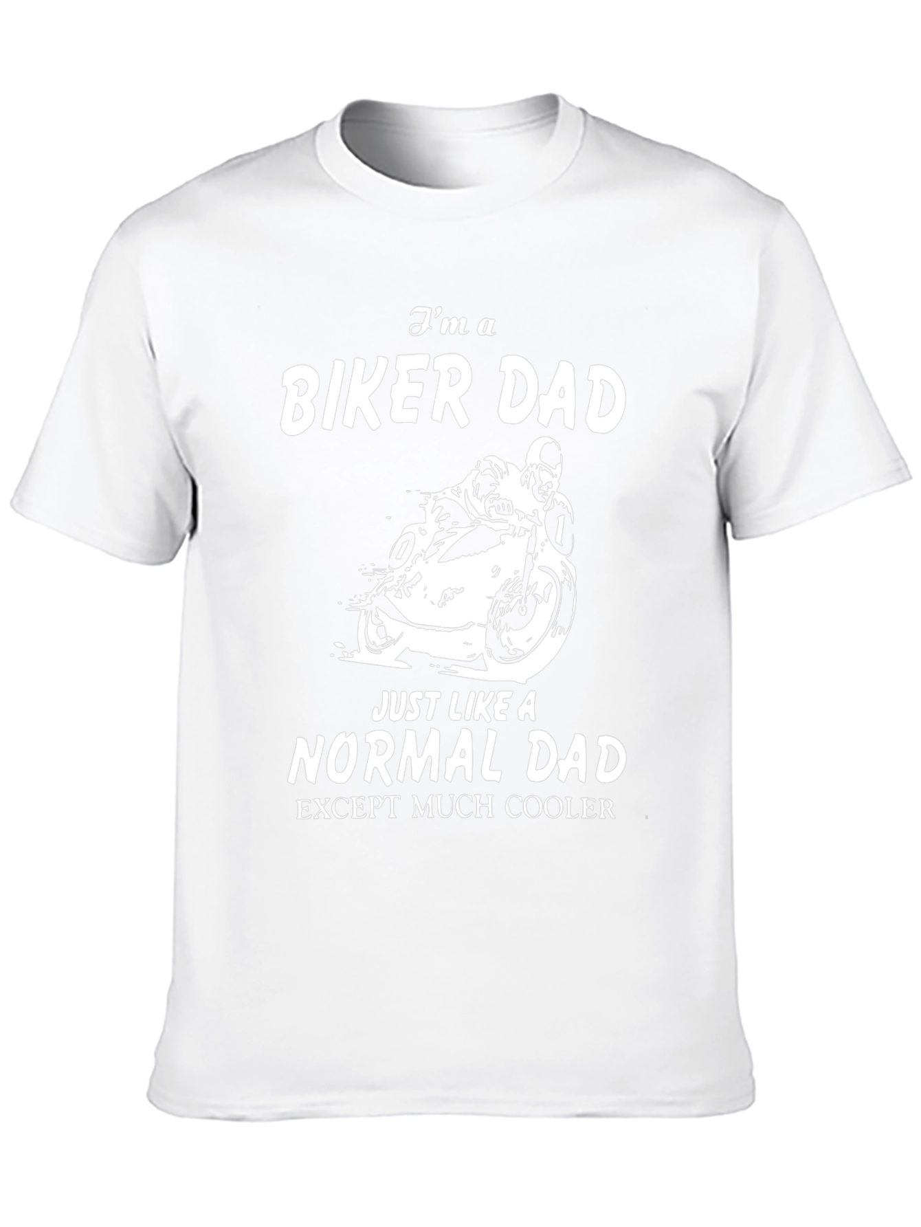 Biker Dad T-Shirt - Motorcycle Lover Tee