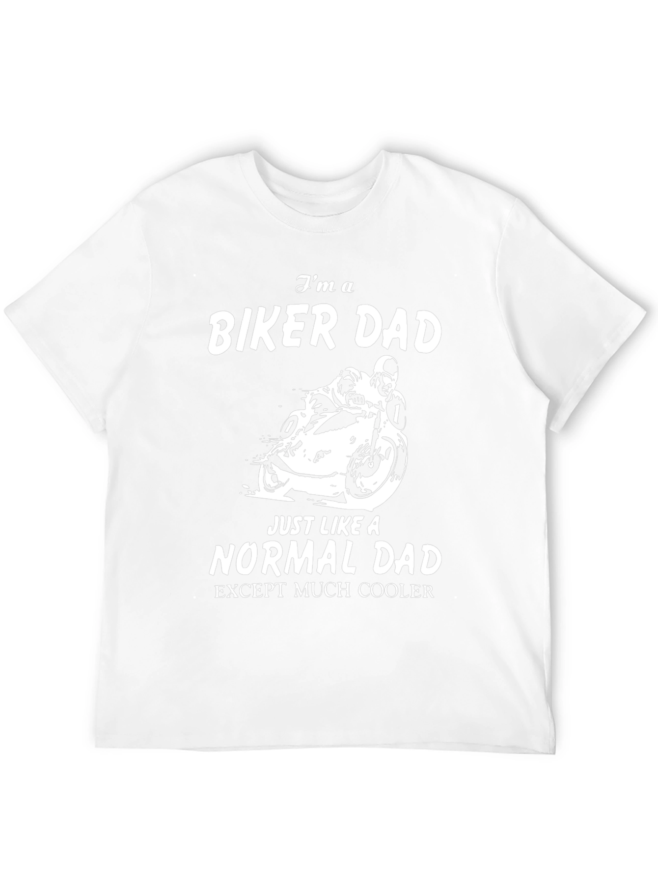 Biker Dad T-Shirt - Motorcycle Lover Tee