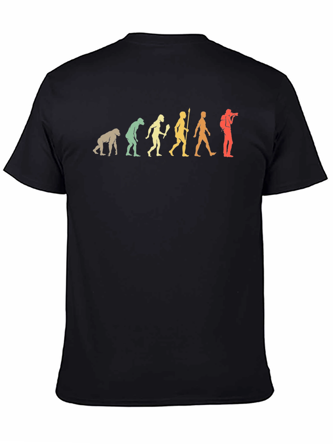 Evolution of Photography Black T-Shirt