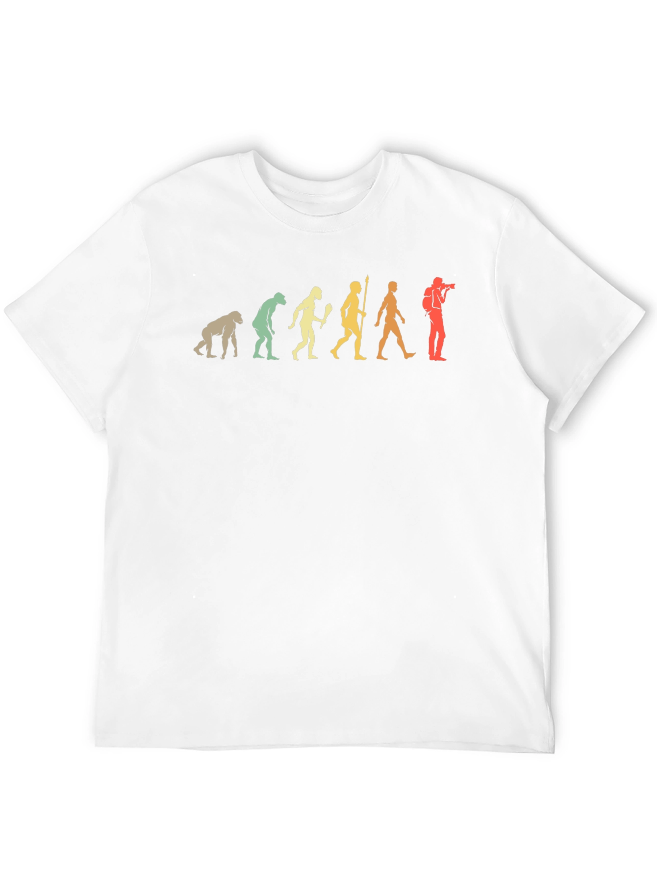 Evolution of Photography Black T-Shirt