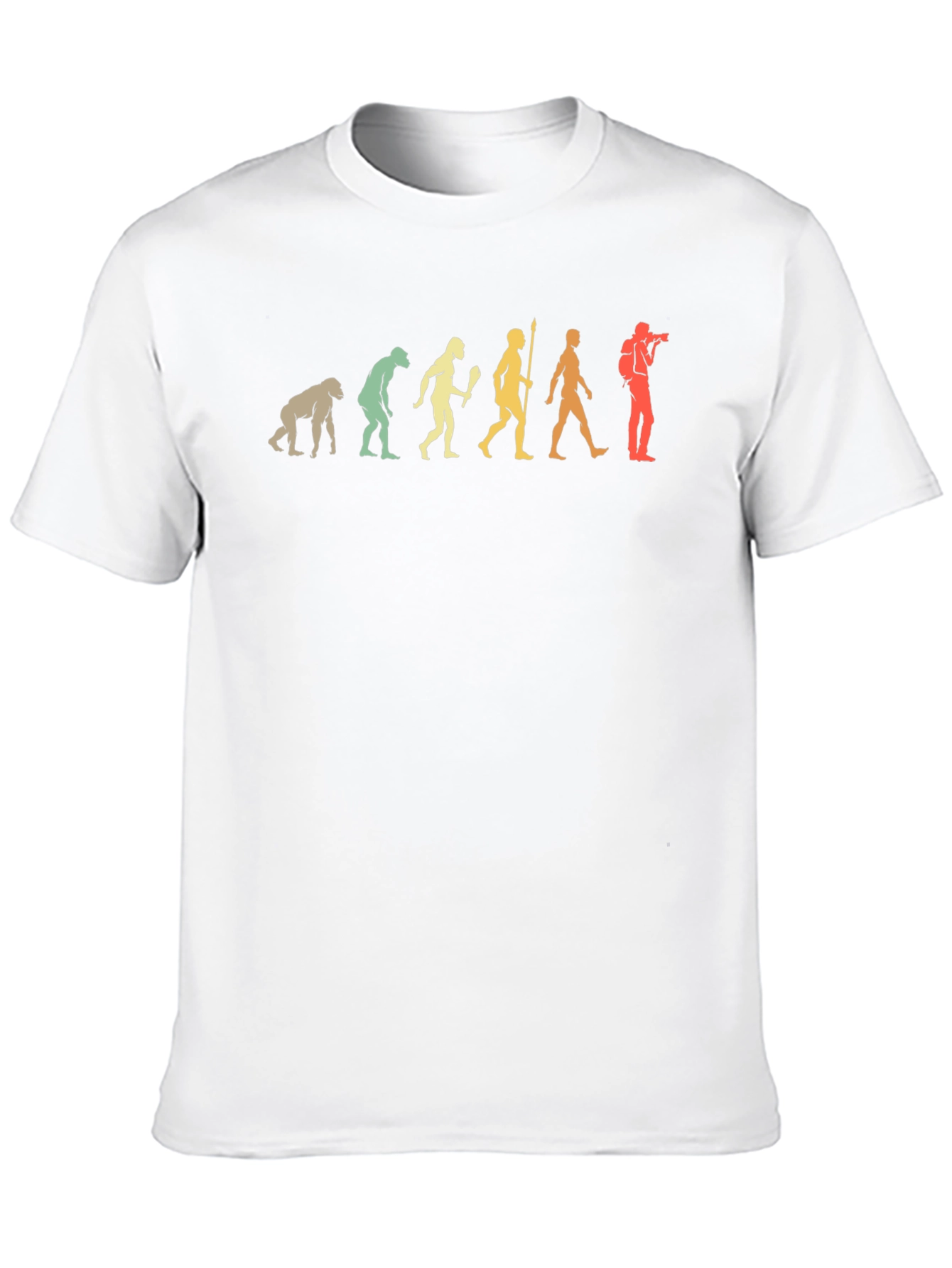 Evolution of Photography Black T-Shirt