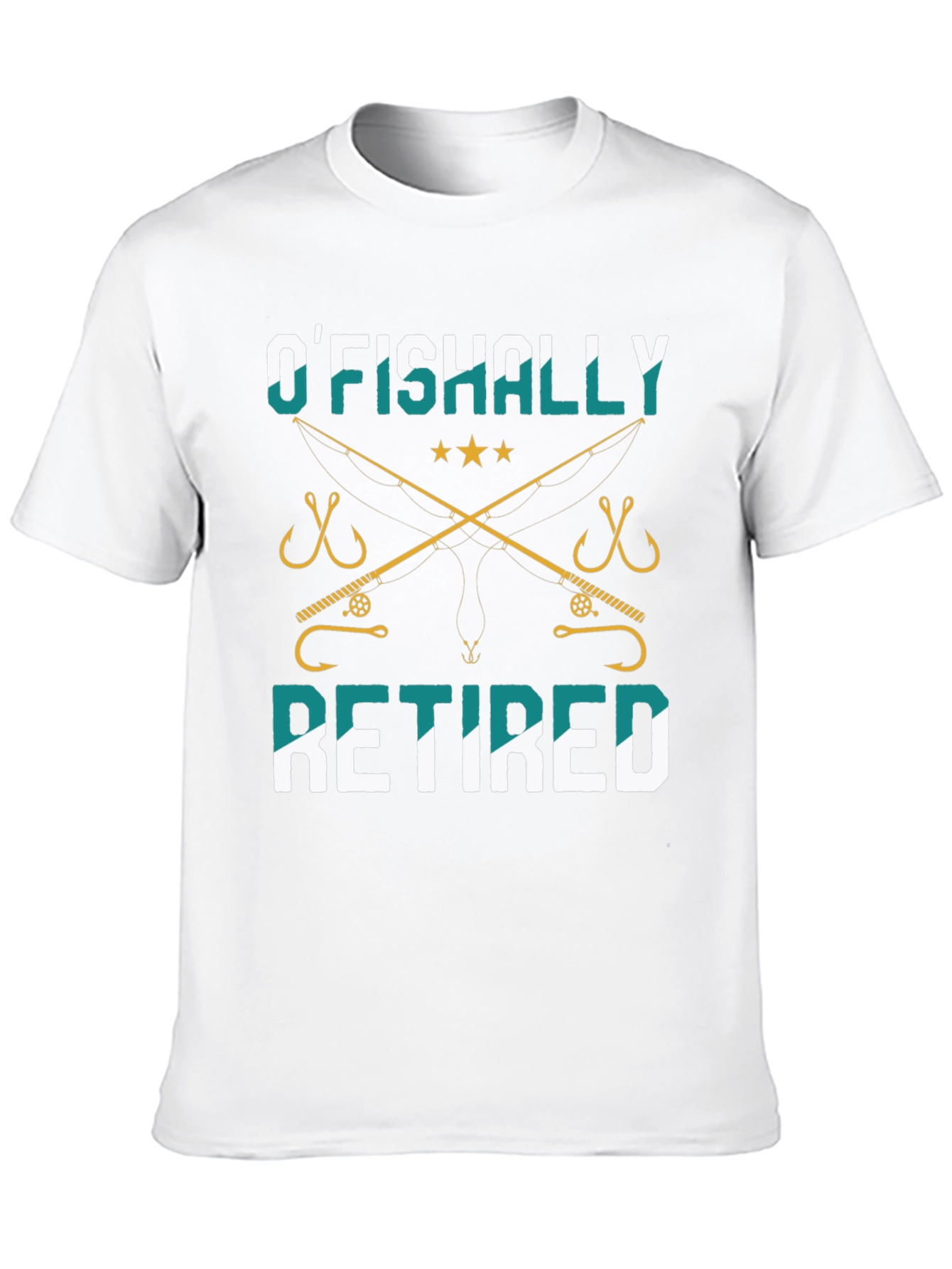OFishally Retired Fishing T-Shirt