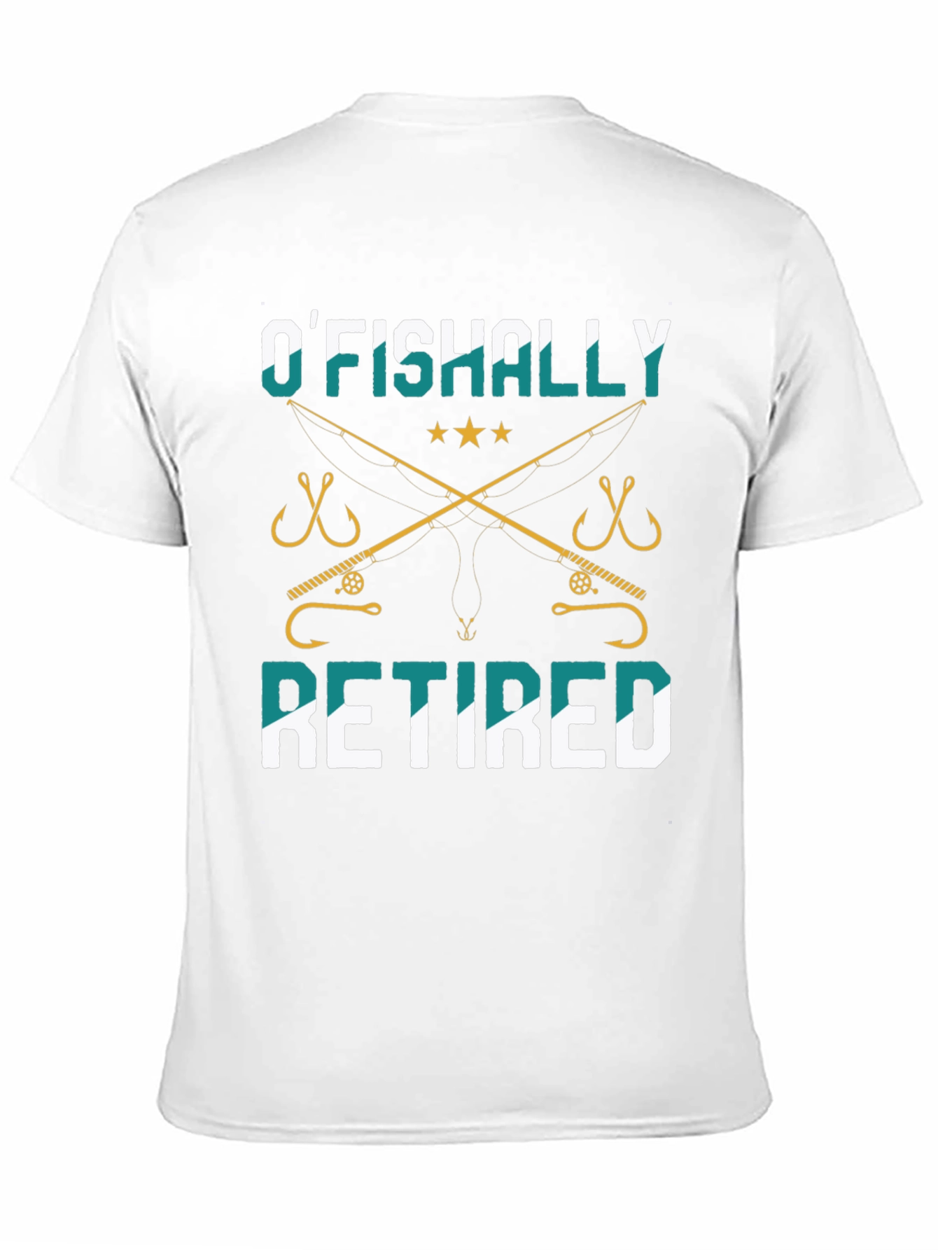 OFishally Retired Fishing T-Shirt