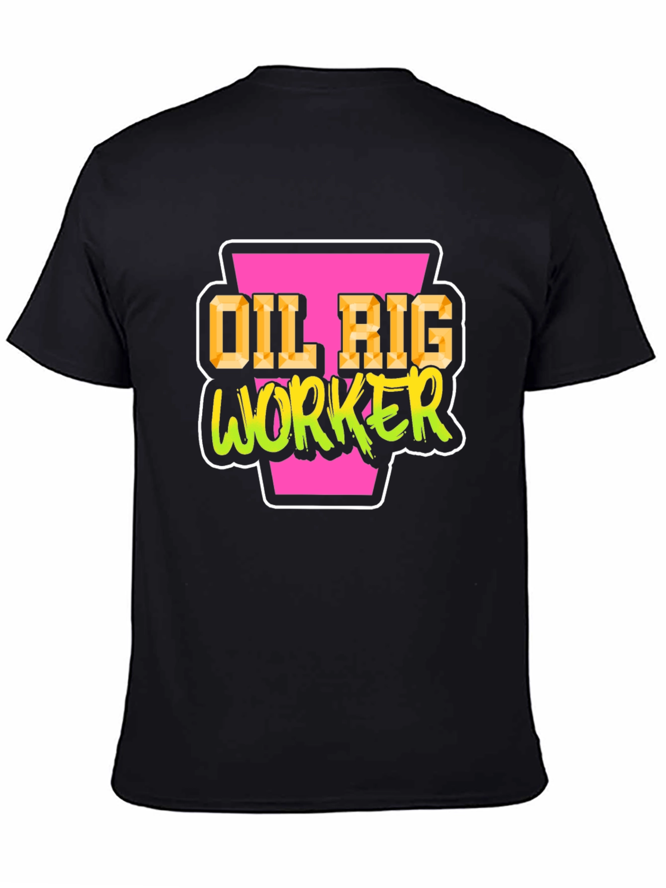 Oil Rig Worker Graphic Tee