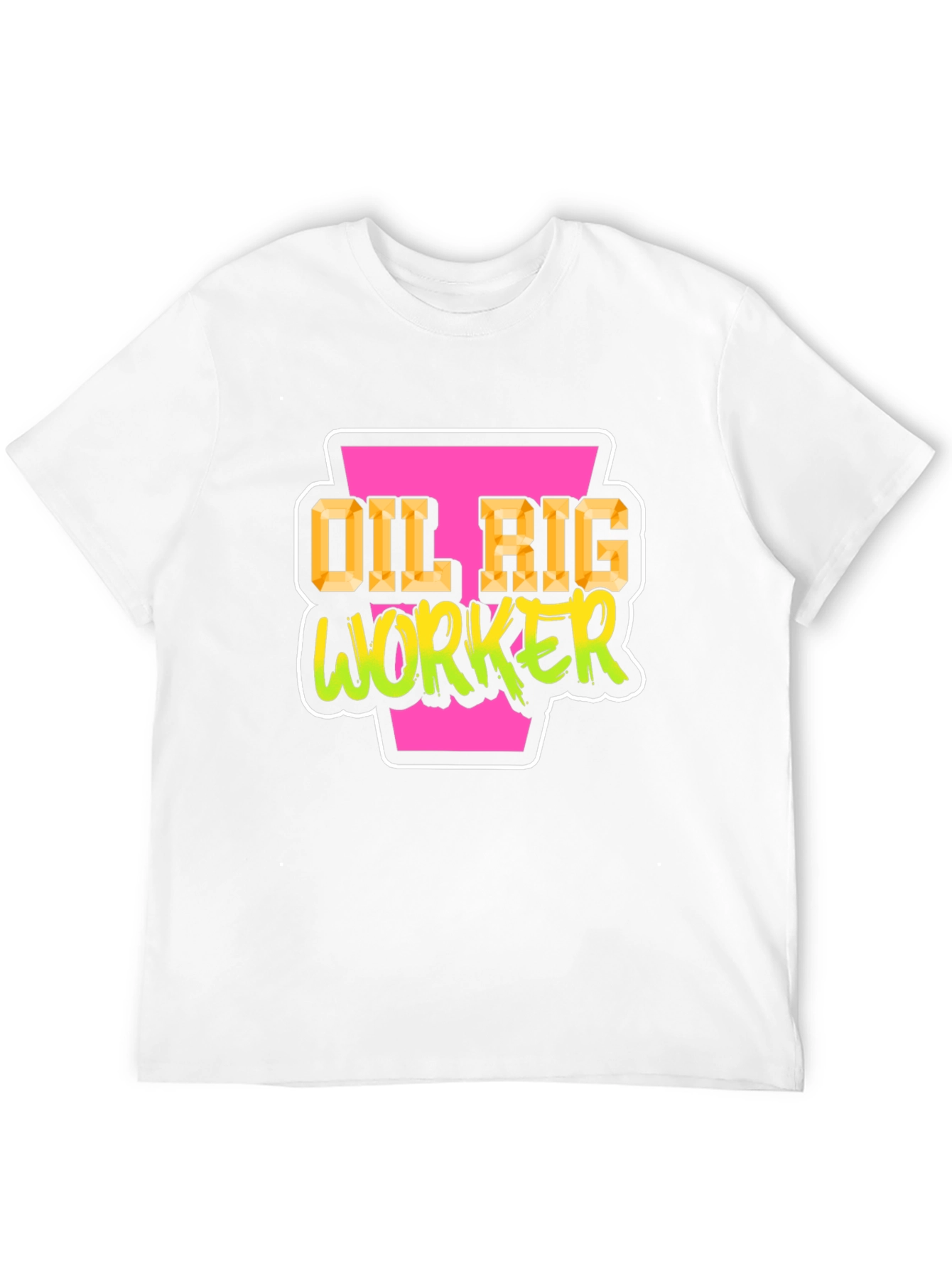Oil Rig Worker Graphic Tee