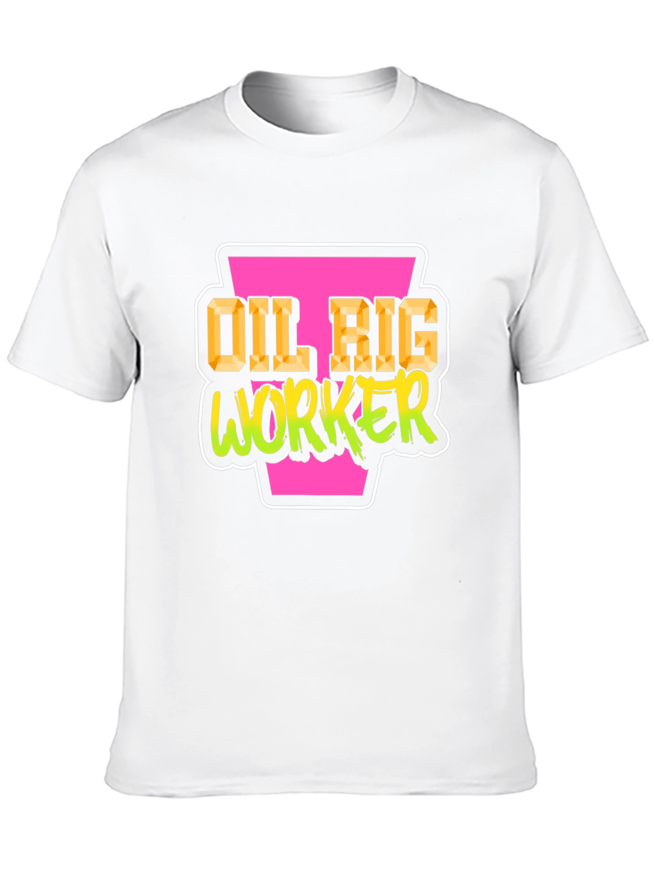 Oil Rig Worker Graphic Tee