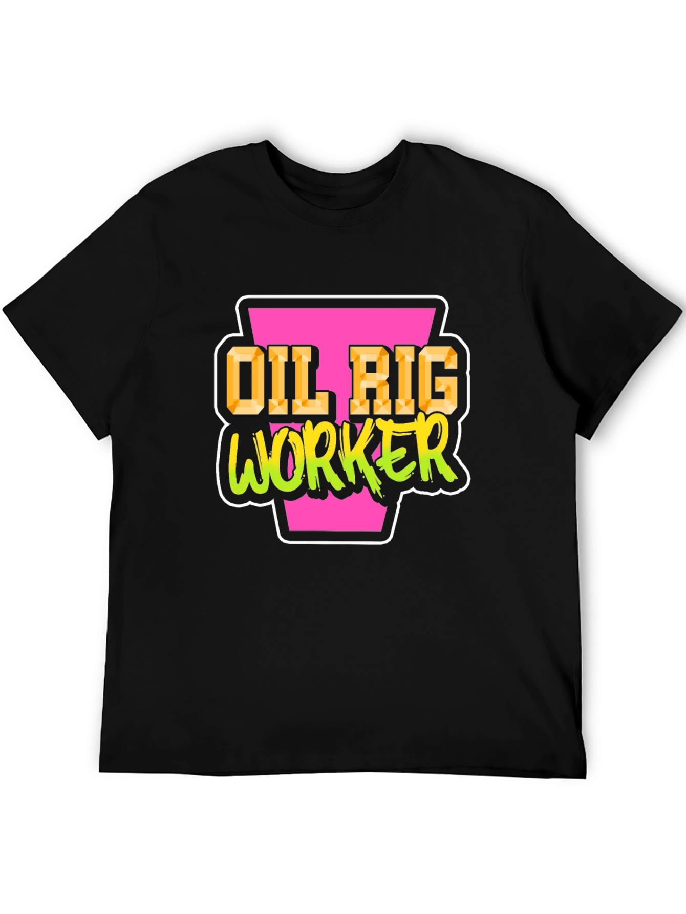 Oil Rig Worker Graphic Tee