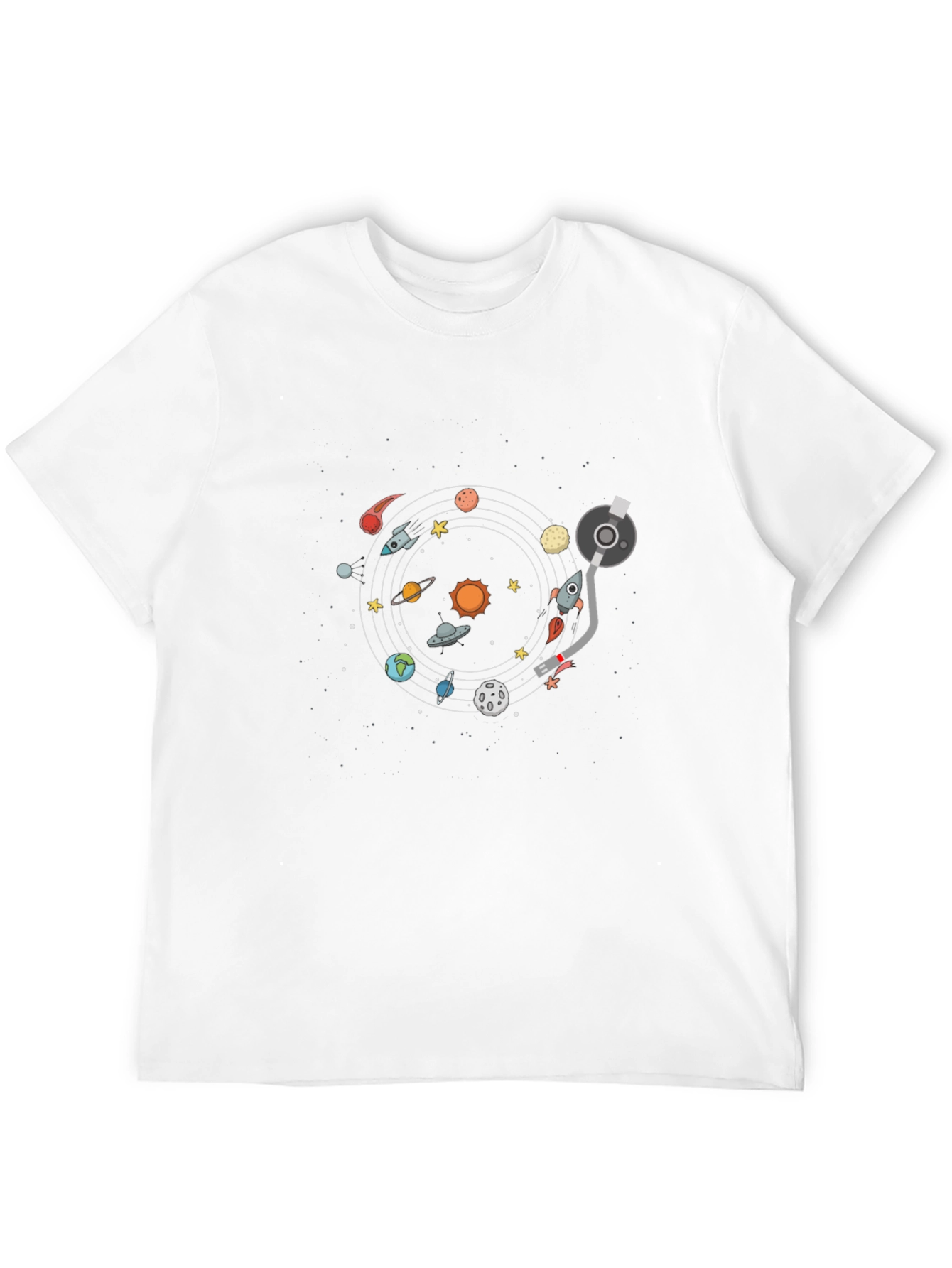 Space Turntable Graphic Tee