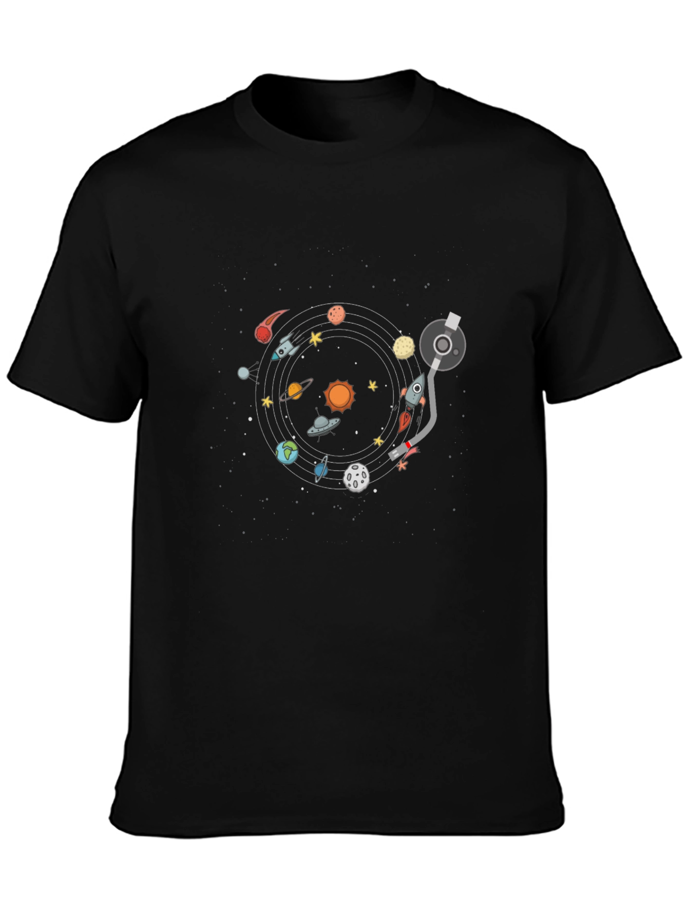 Space Turntable Graphic Tee