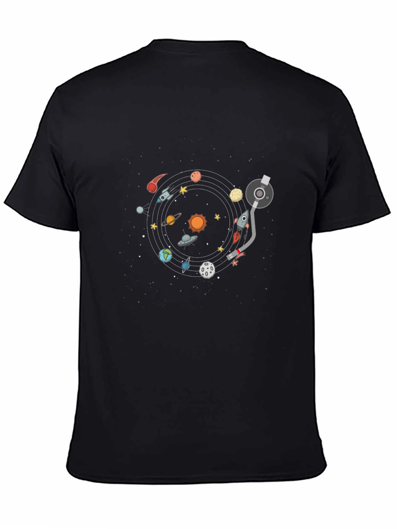 Space Turntable Graphic Tee