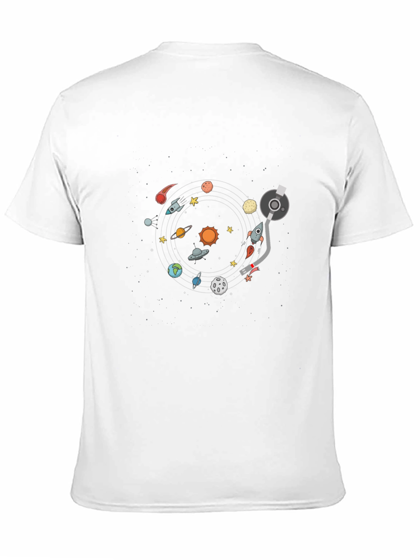 Space Turntable Graphic Tee
