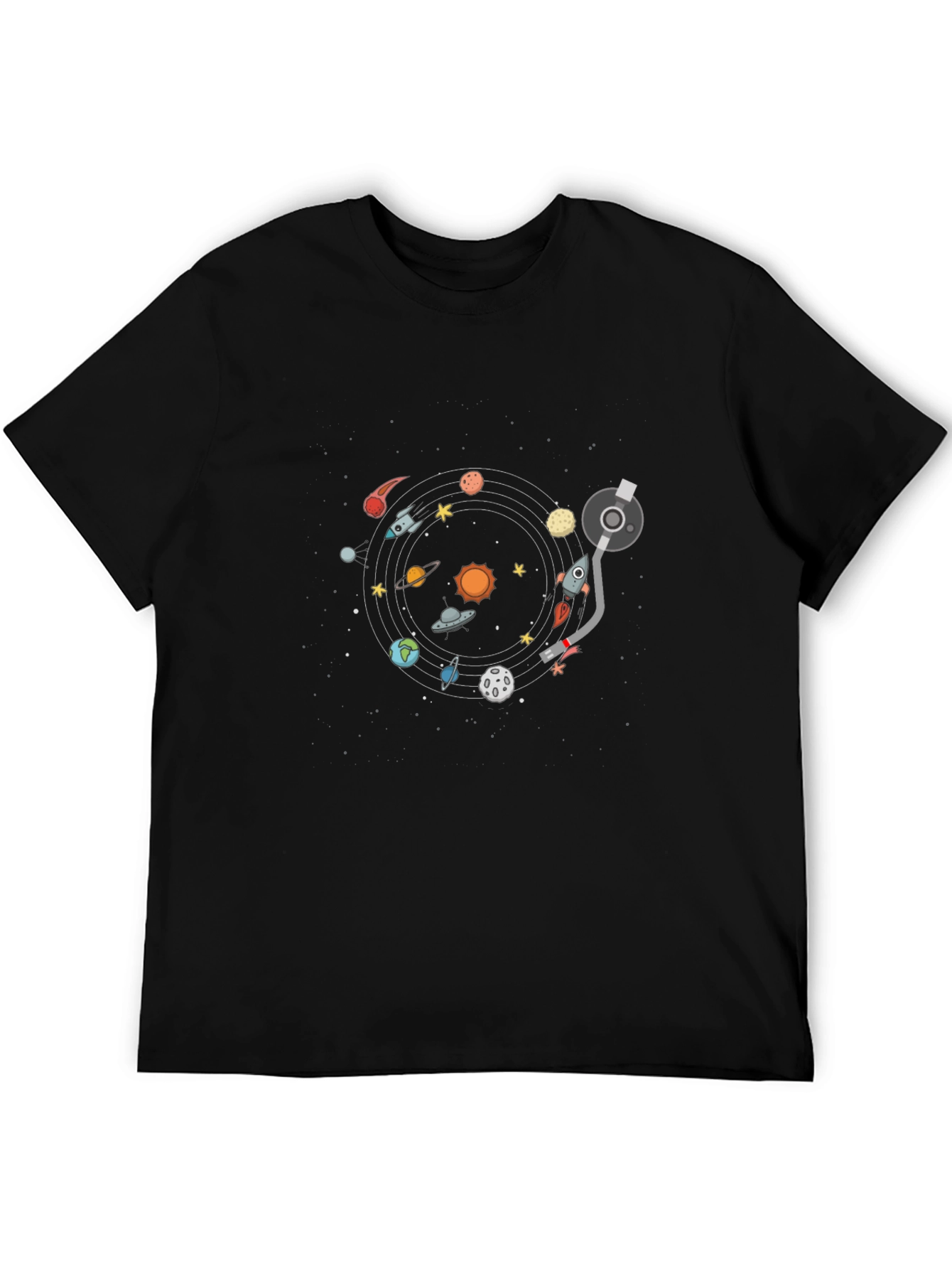 Space Turntable Graphic Tee
