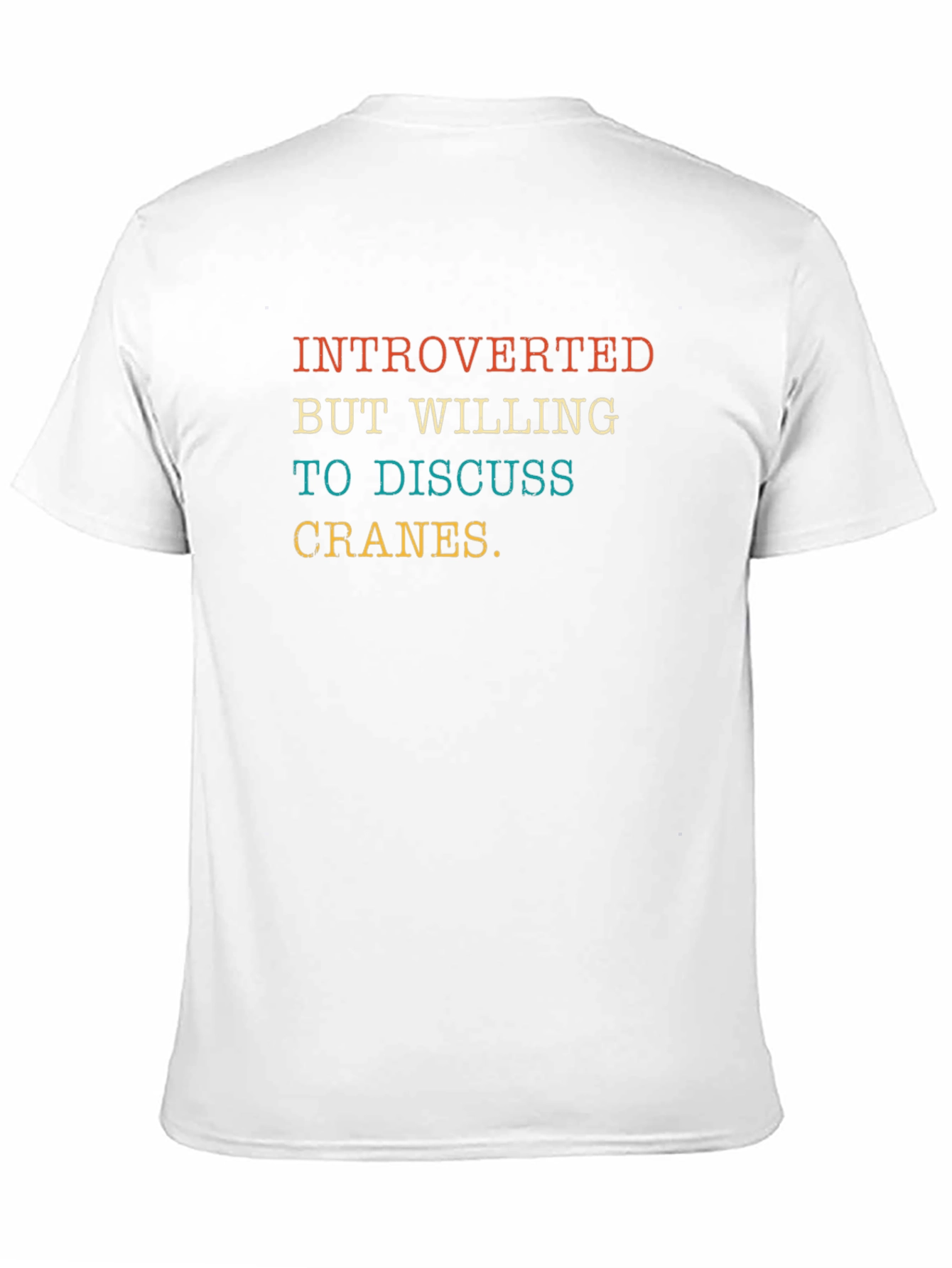 Introverted Crane Enthusiast T-Shirt