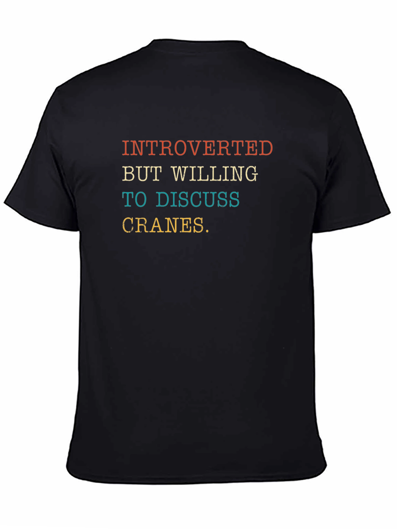 Introverted Crane Enthusiast T-Shirt