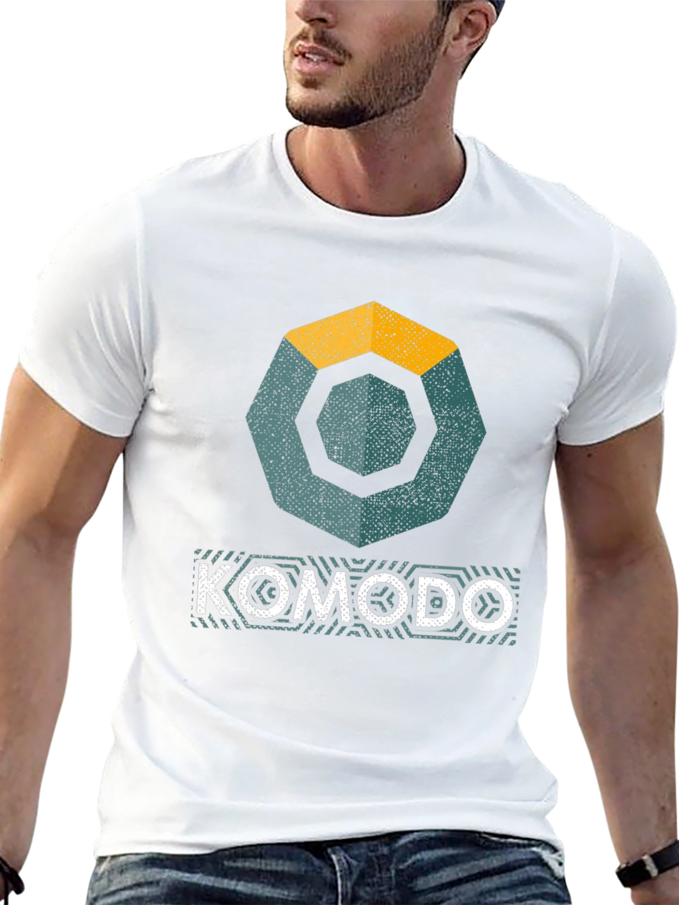Komodo Graphic Tee - Modern Crypto T-Shirt