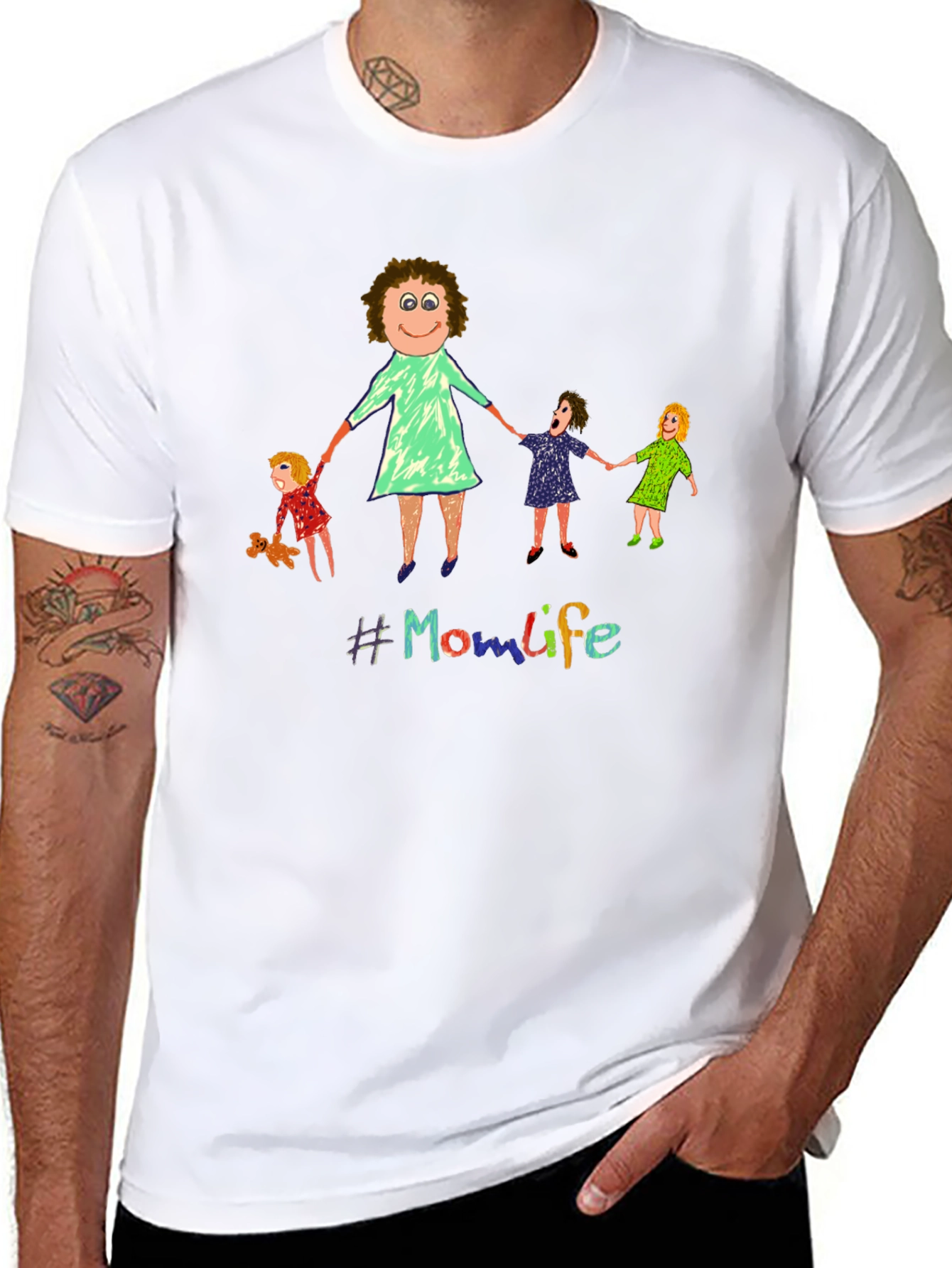 Mom Life Graphic Tee - Cute Casual Black Shirt