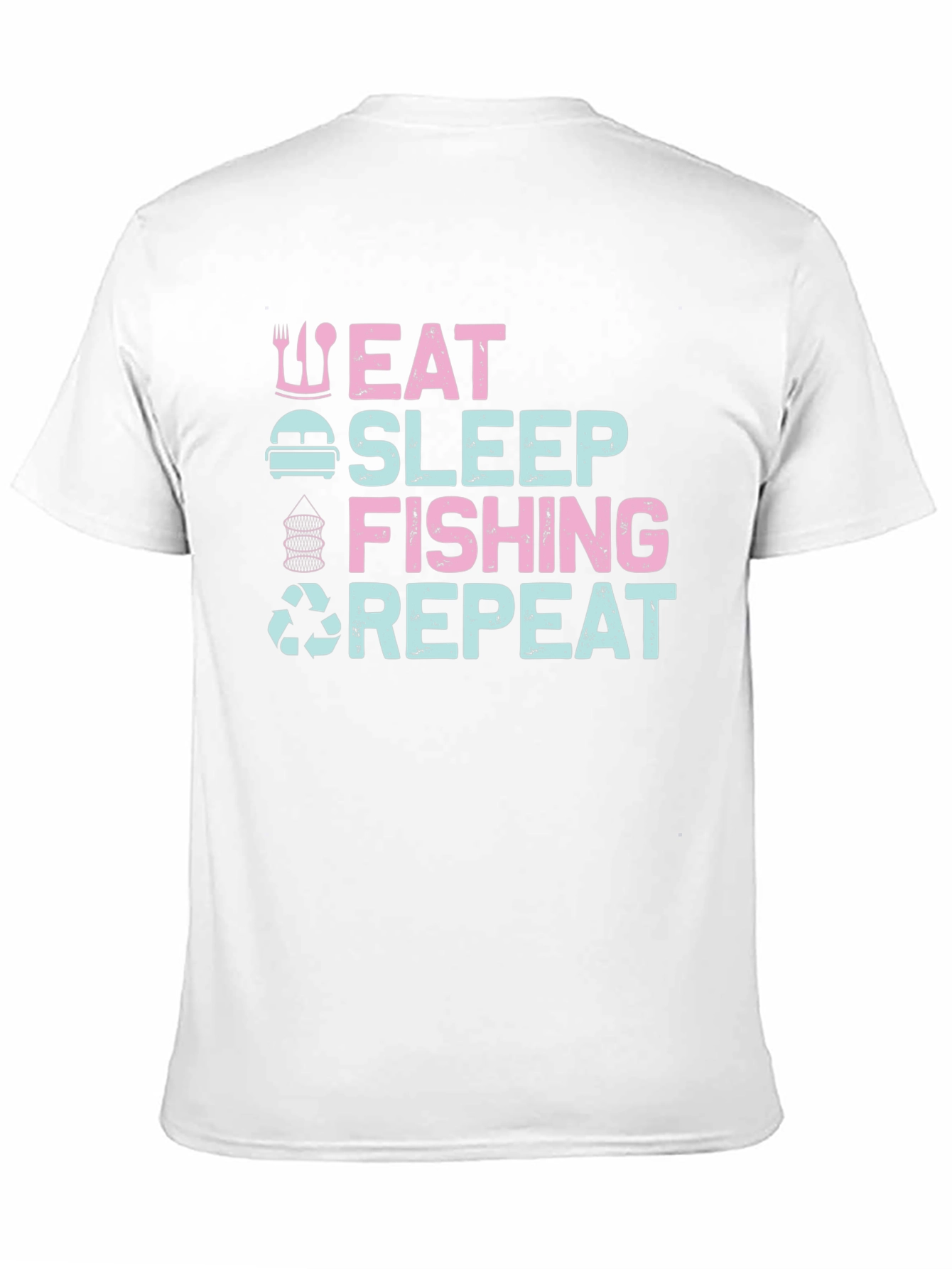 Eat Sleep Fishing Repeat T-Shirt
