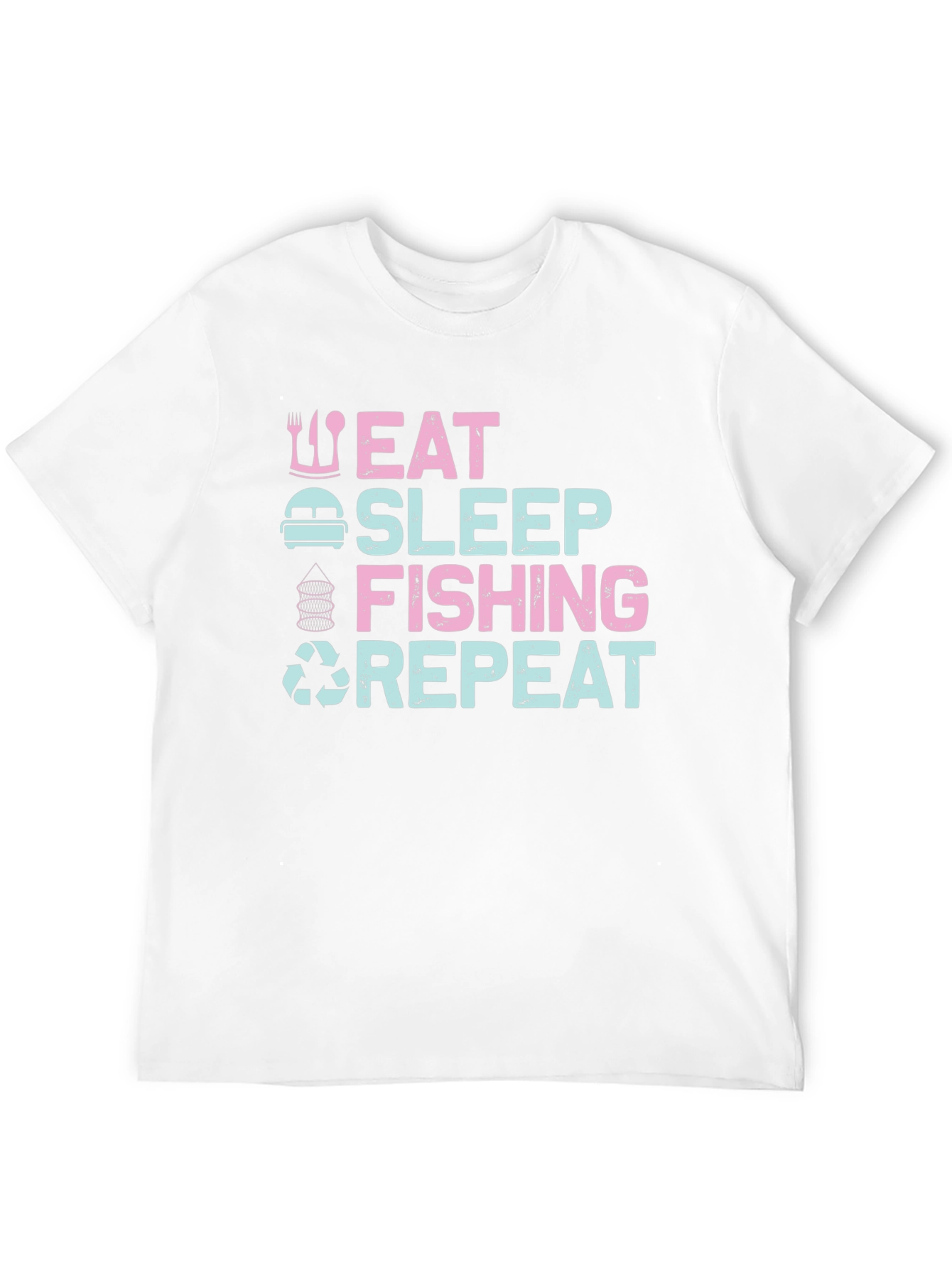 Eat Sleep Fishing Repeat T-Shirt