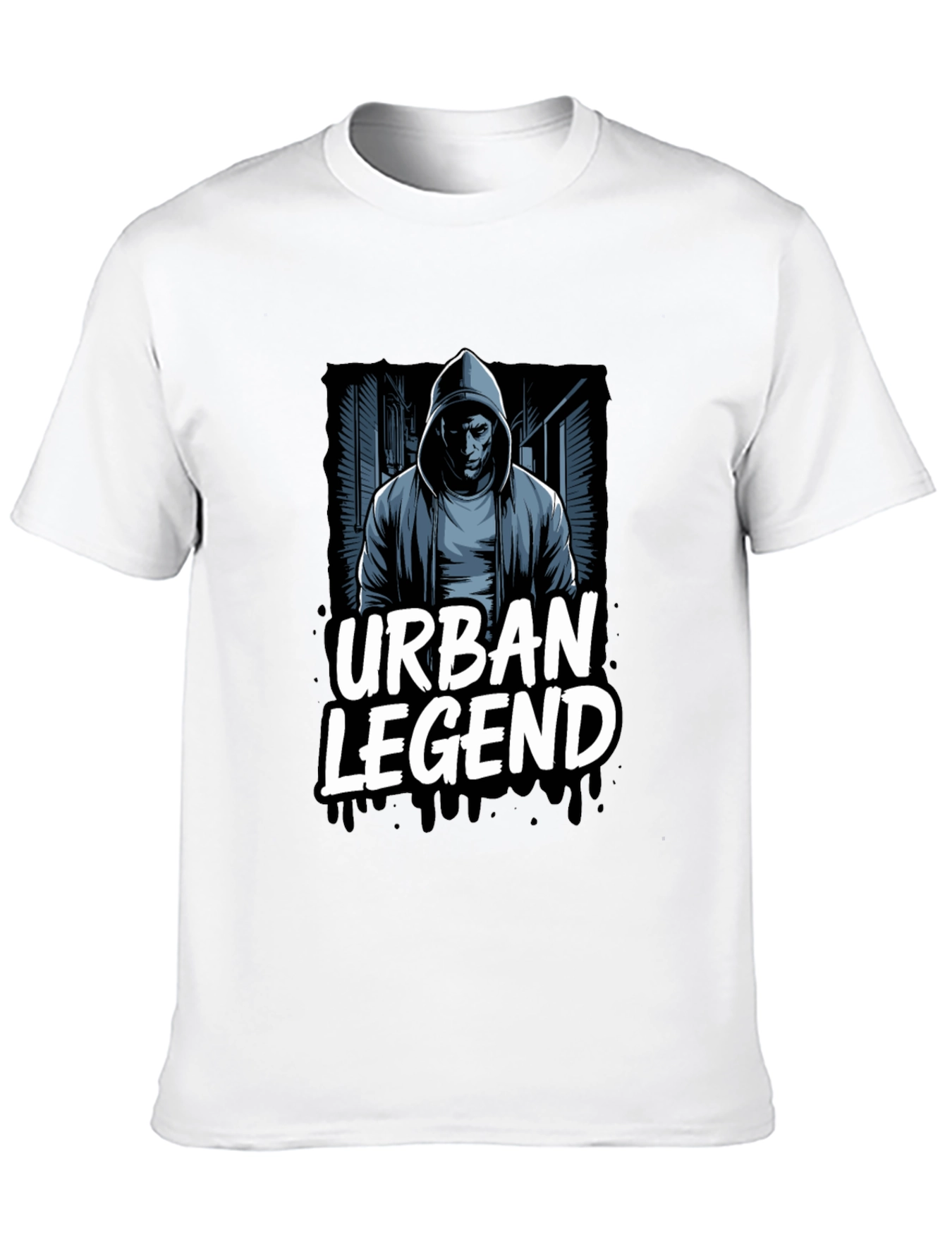 Urban Legend Graphic T-Shirt - Black