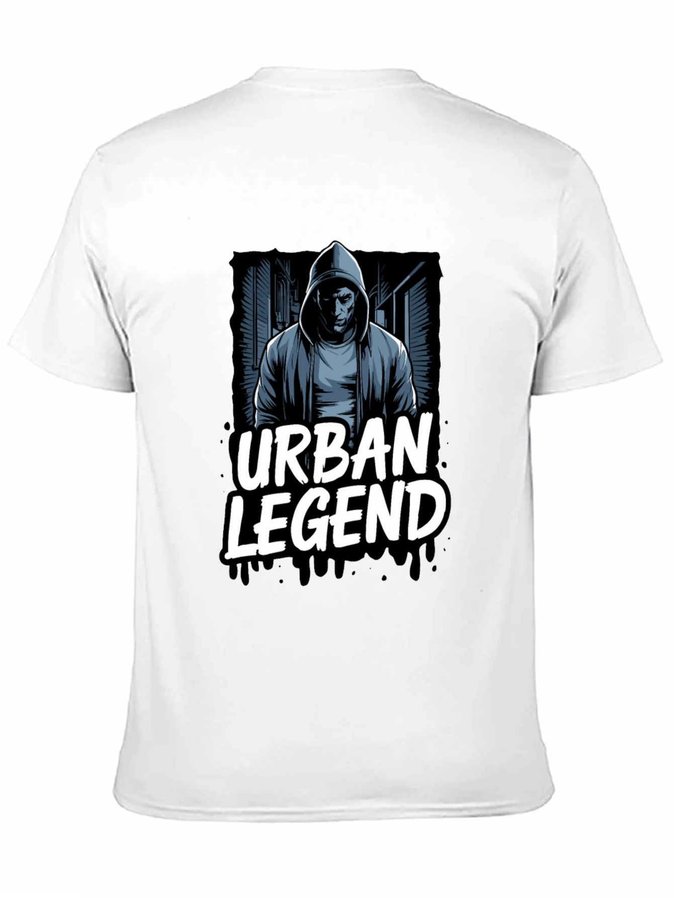 Urban Legend Graphic T-Shirt - Black