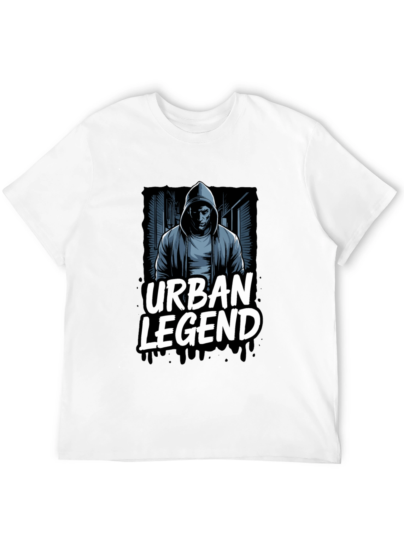 Urban Legend Graphic T-Shirt - Black
