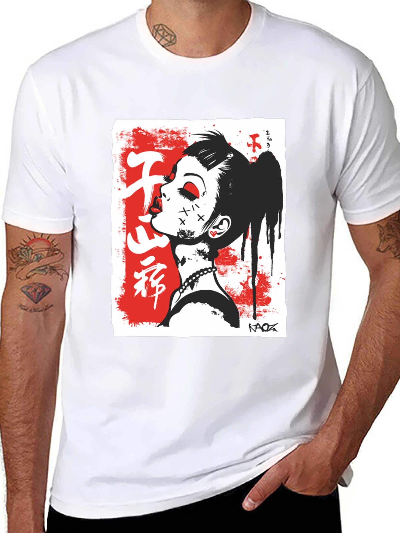 Urban Punk Graphic Tee - Edgy Streetwear