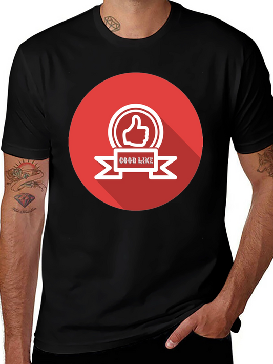 Good Like Graphic Tee - Trendy Black T-Shirt