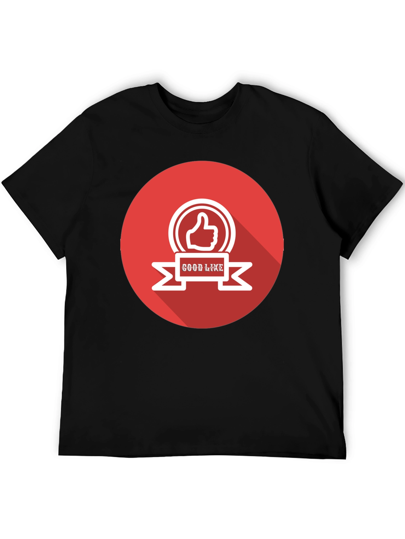 Good Like Graphic Tee - Trendy Black T-Shirt