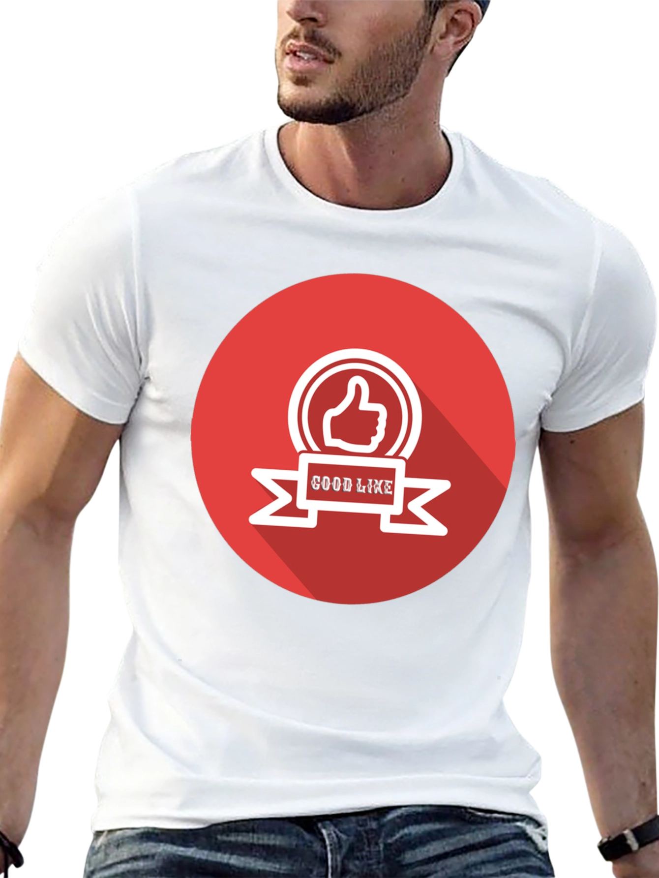 Good Like Graphic Tee - Trendy Black T-Shirt