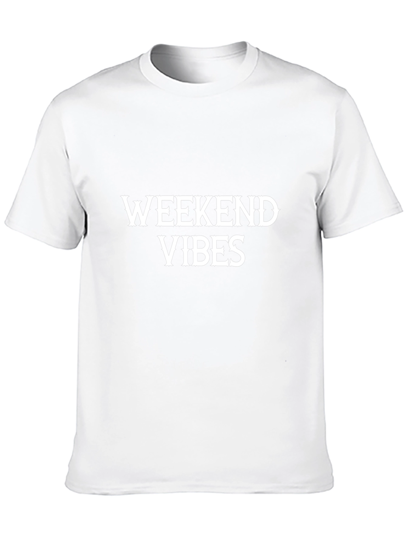 Weekend Vibes Graphic Tee - Casual Comfort