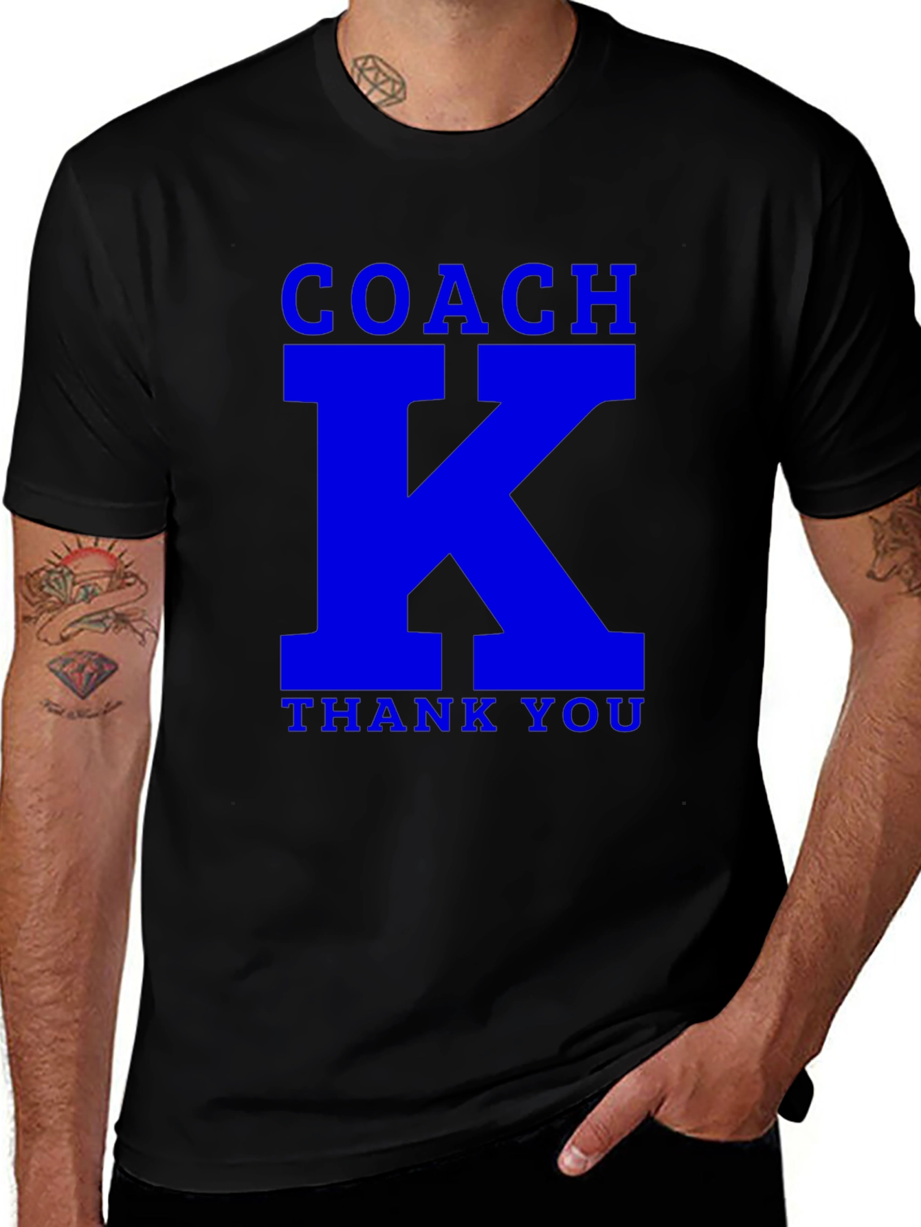Coach K Thank You T-Shirt