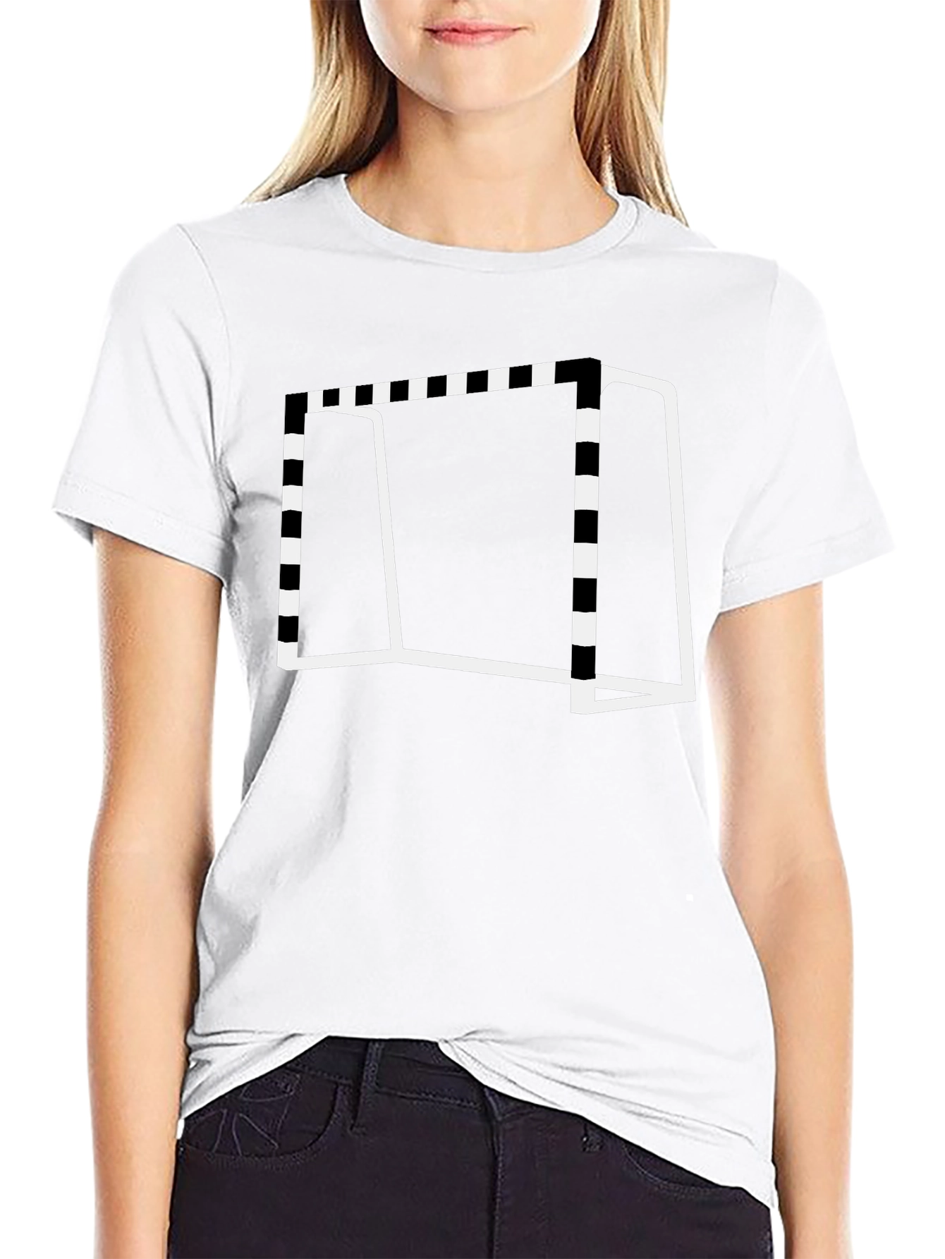 Handball Goal Graphic Tee - Sporty Style