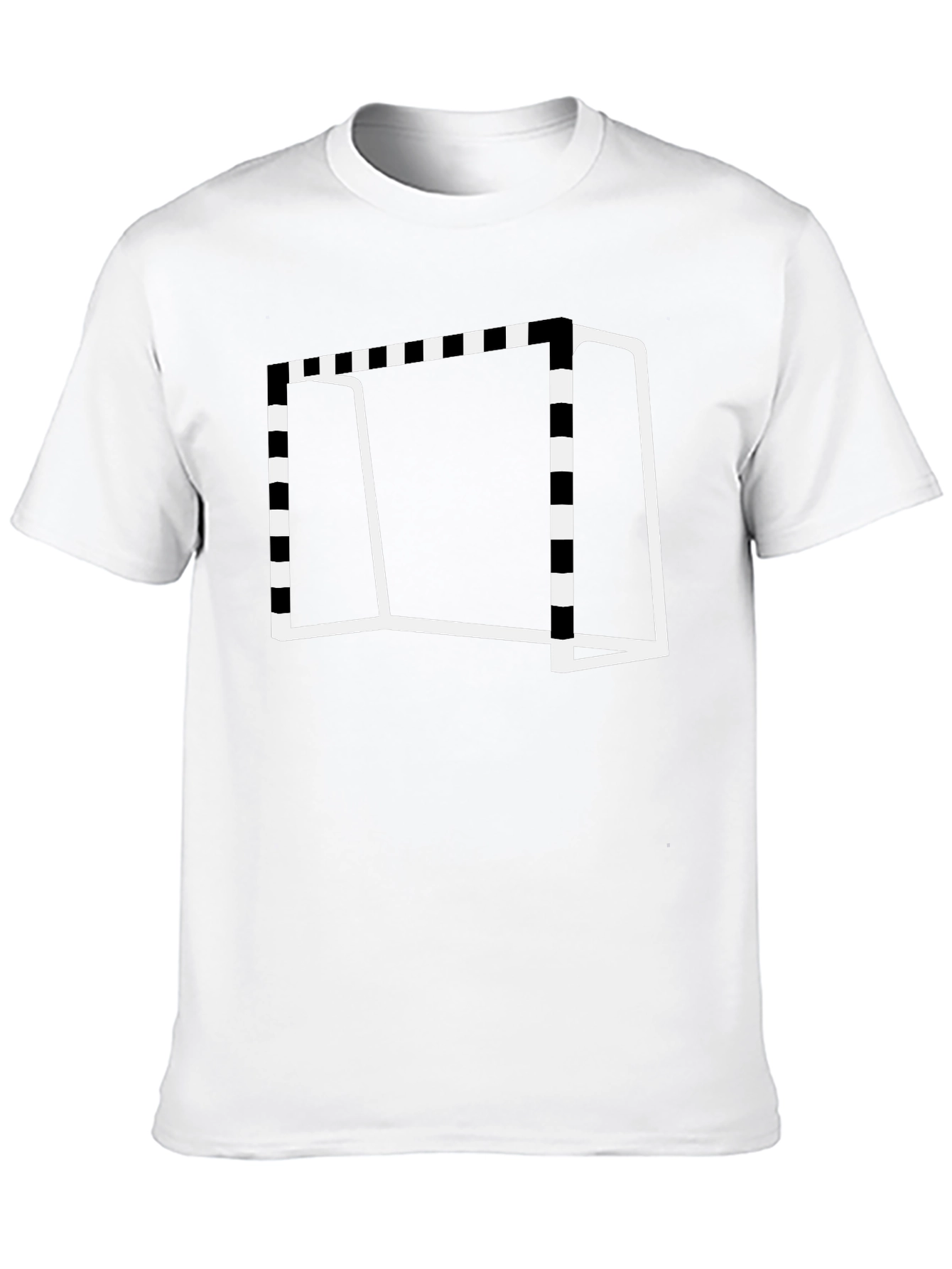 Handball Goal Graphic Tee - Sporty Style