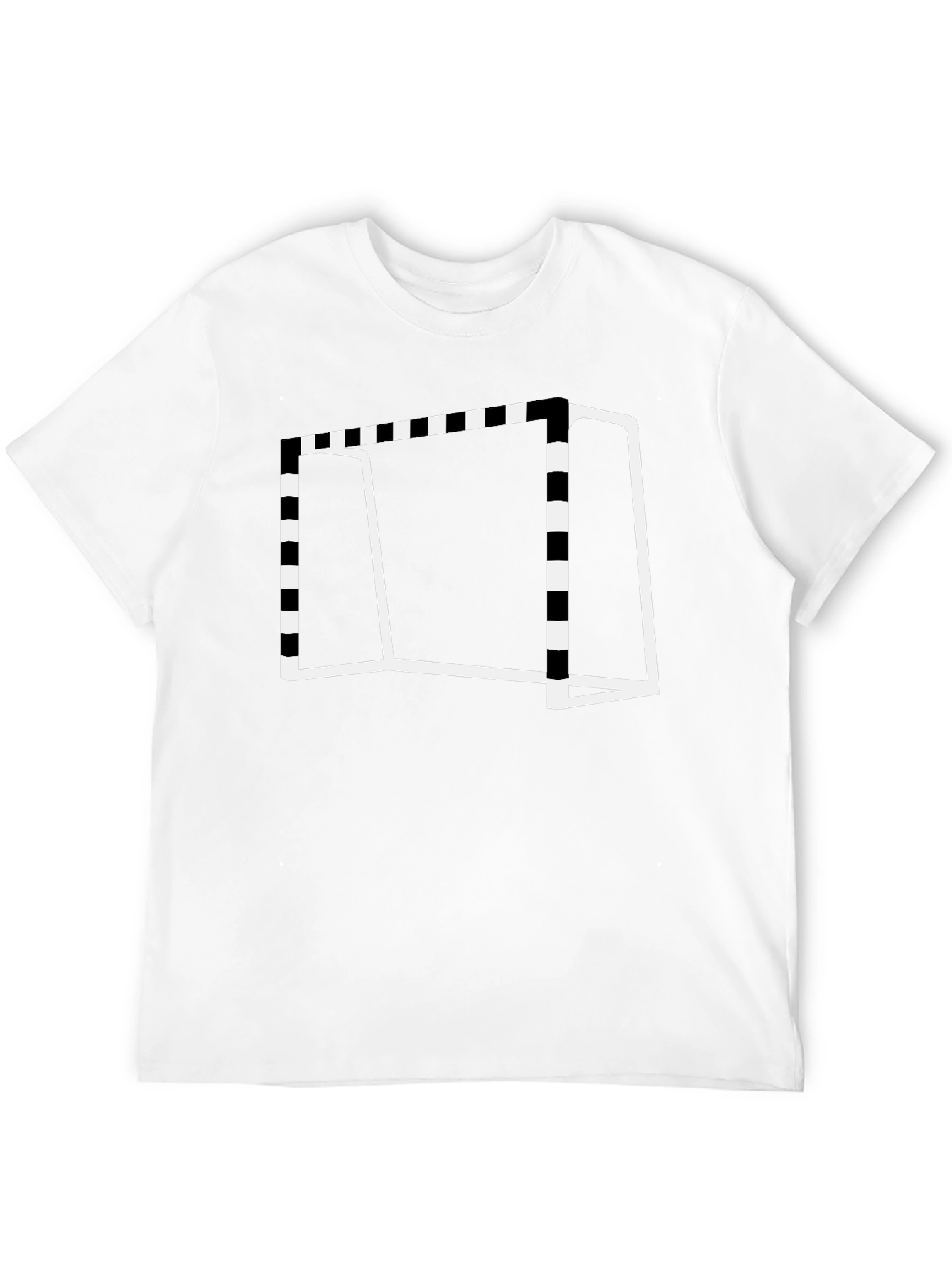 Handball Goal Graphic Tee - Sporty Style