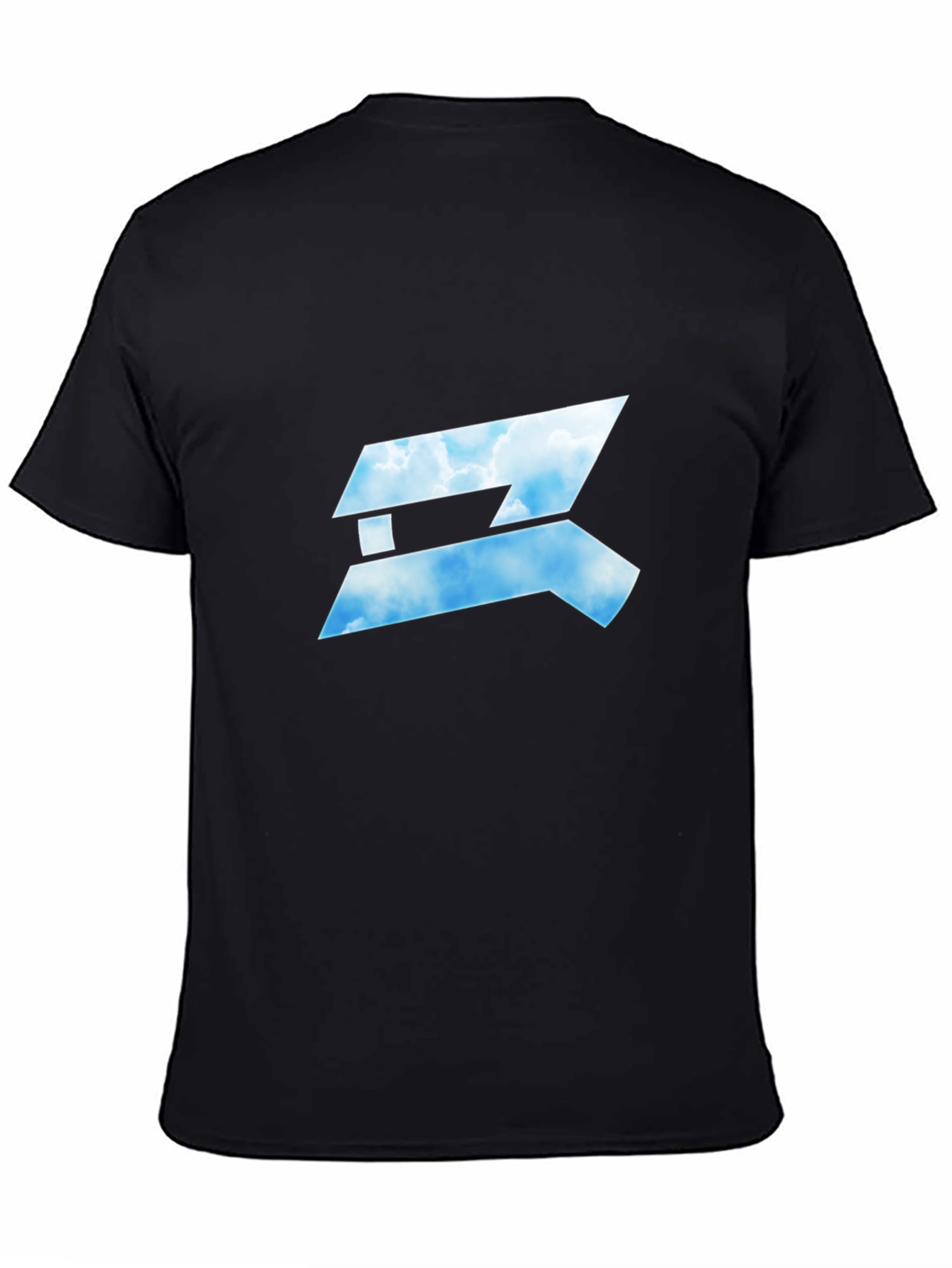 Sky Logo Black T-Shirt
