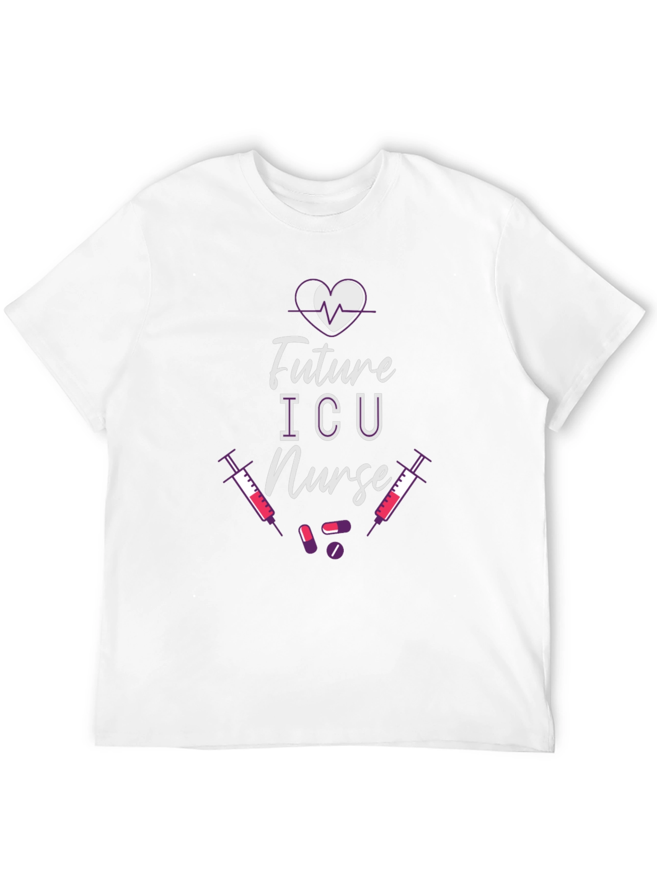 Future ICU Nurse Black T-Shirt