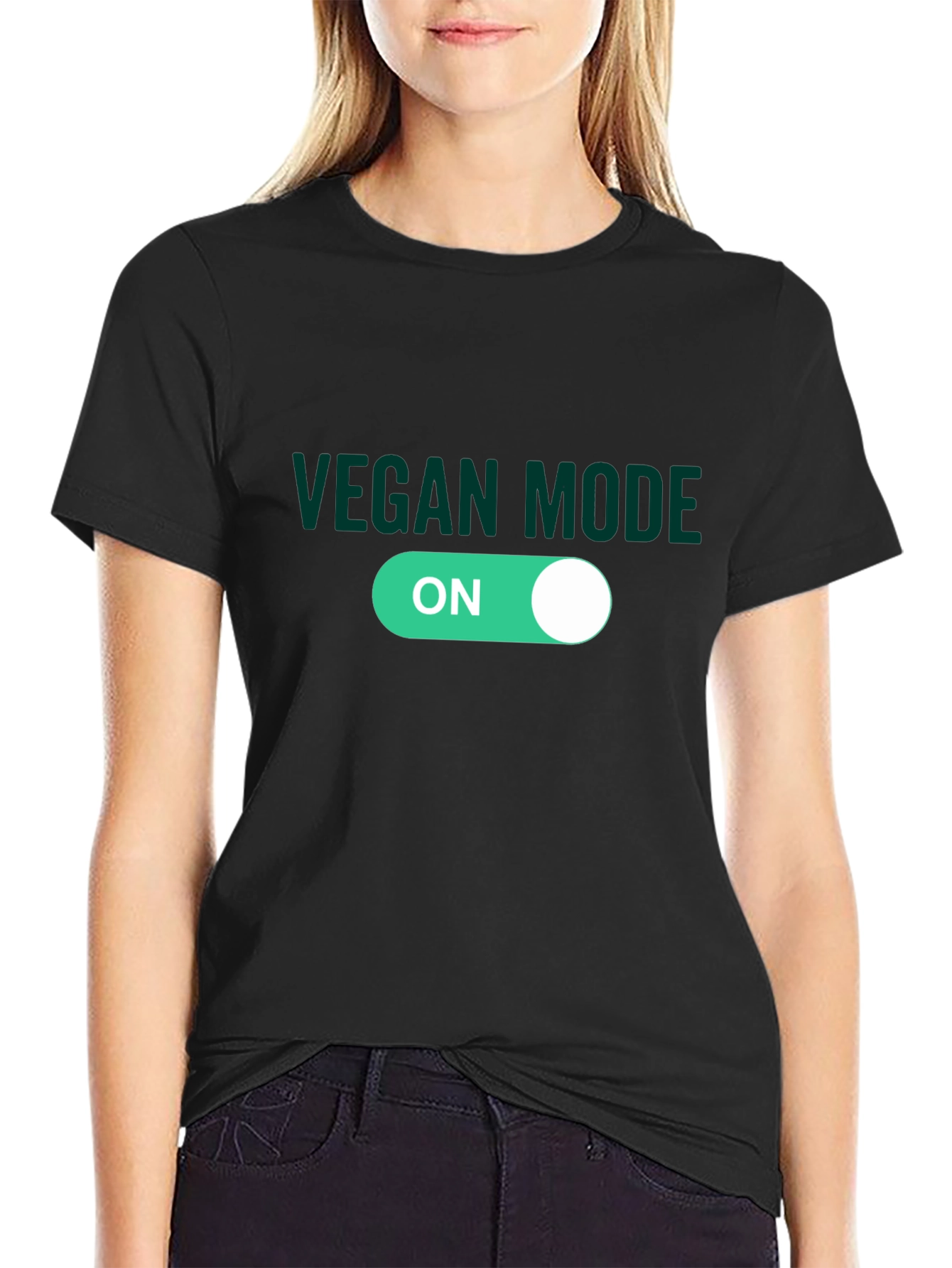 Vegan Mode On T-Shirt - Plant Based Lifestyle