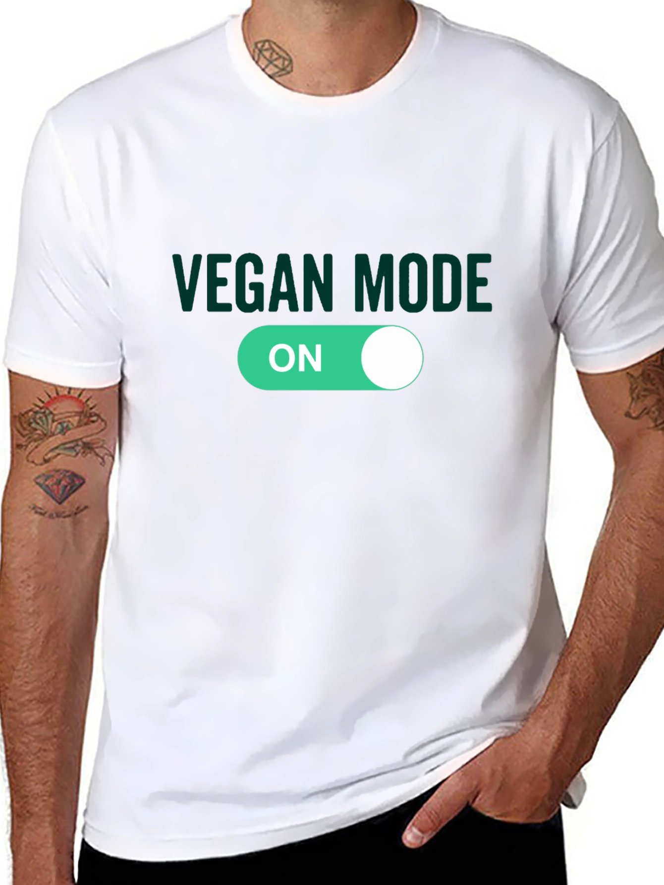 Vegan Mode On T-Shirt - Plant Based Lifestyle