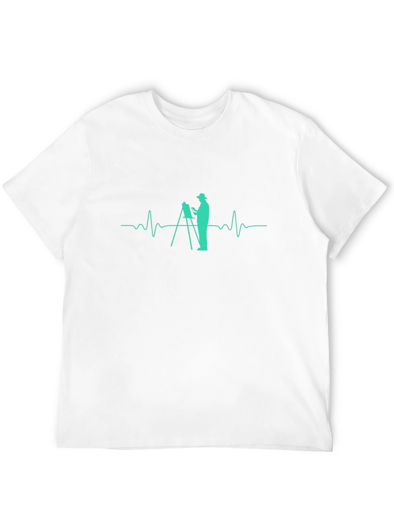 Artist Heartbeat T-Shirt - Black