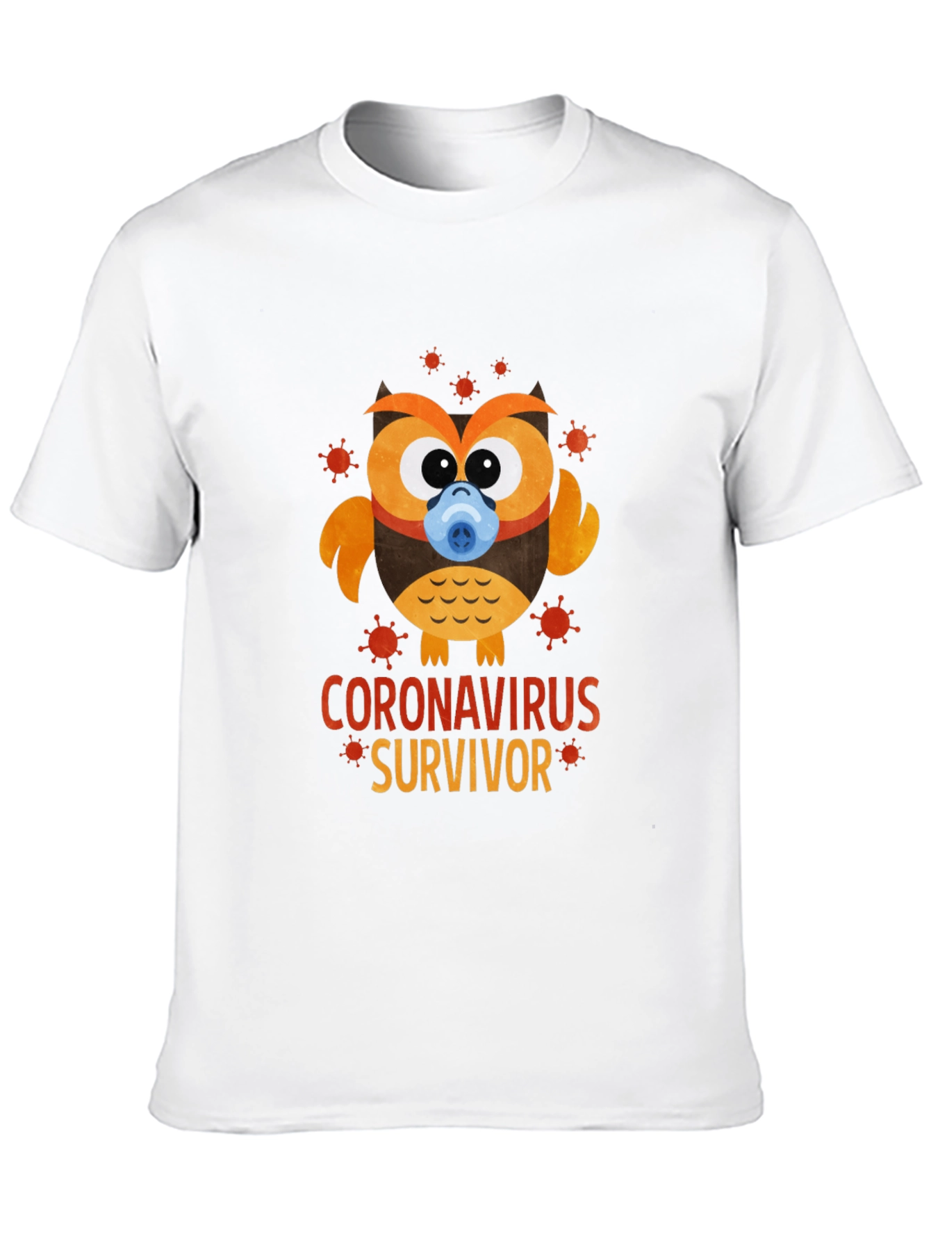 Coronavirus Survivor Owl T-Shirt