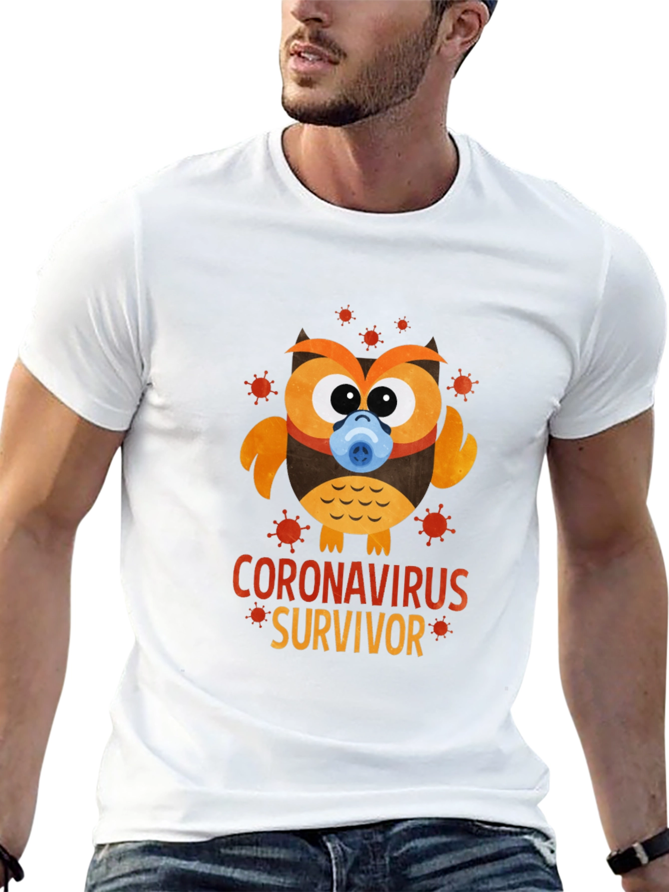 Coronavirus Survivor Owl T-Shirt