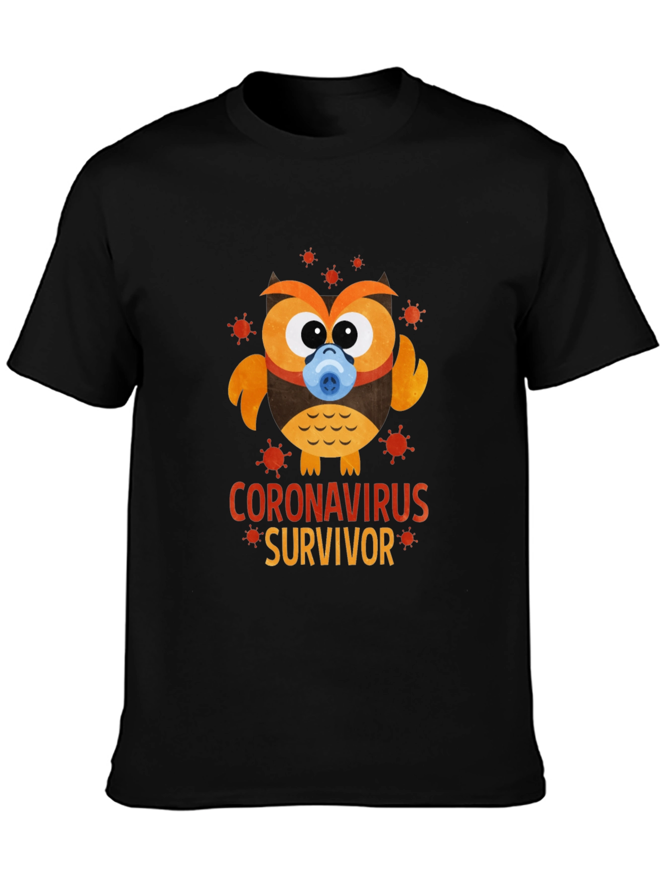 Coronavirus Survivor Owl T-Shirt